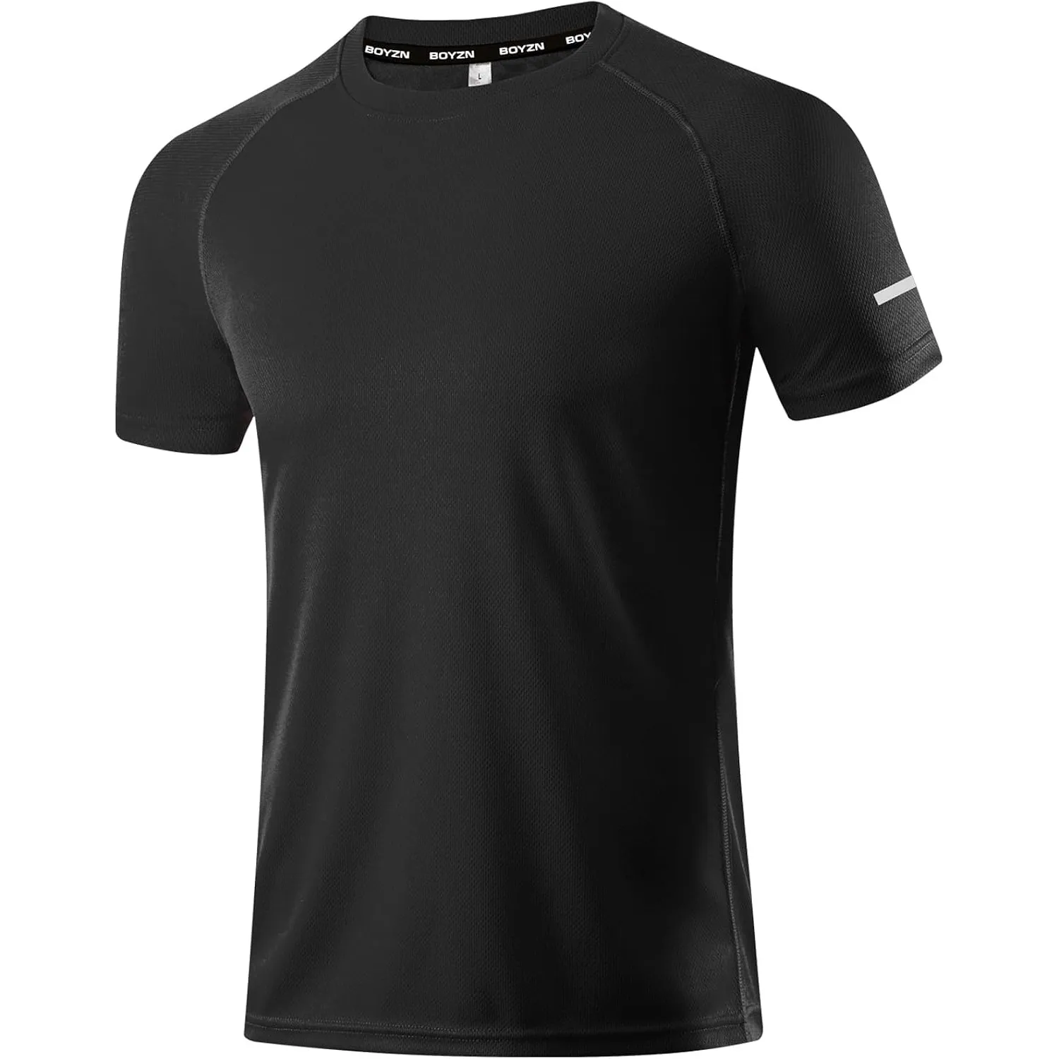 Boyzn 1, 3, 5 or 7er Pack Sport Tshirts Herren Kurzarm T-Shirts Funktionsshirt Laufshirt Schnelltrocknend Atmungsaktive…