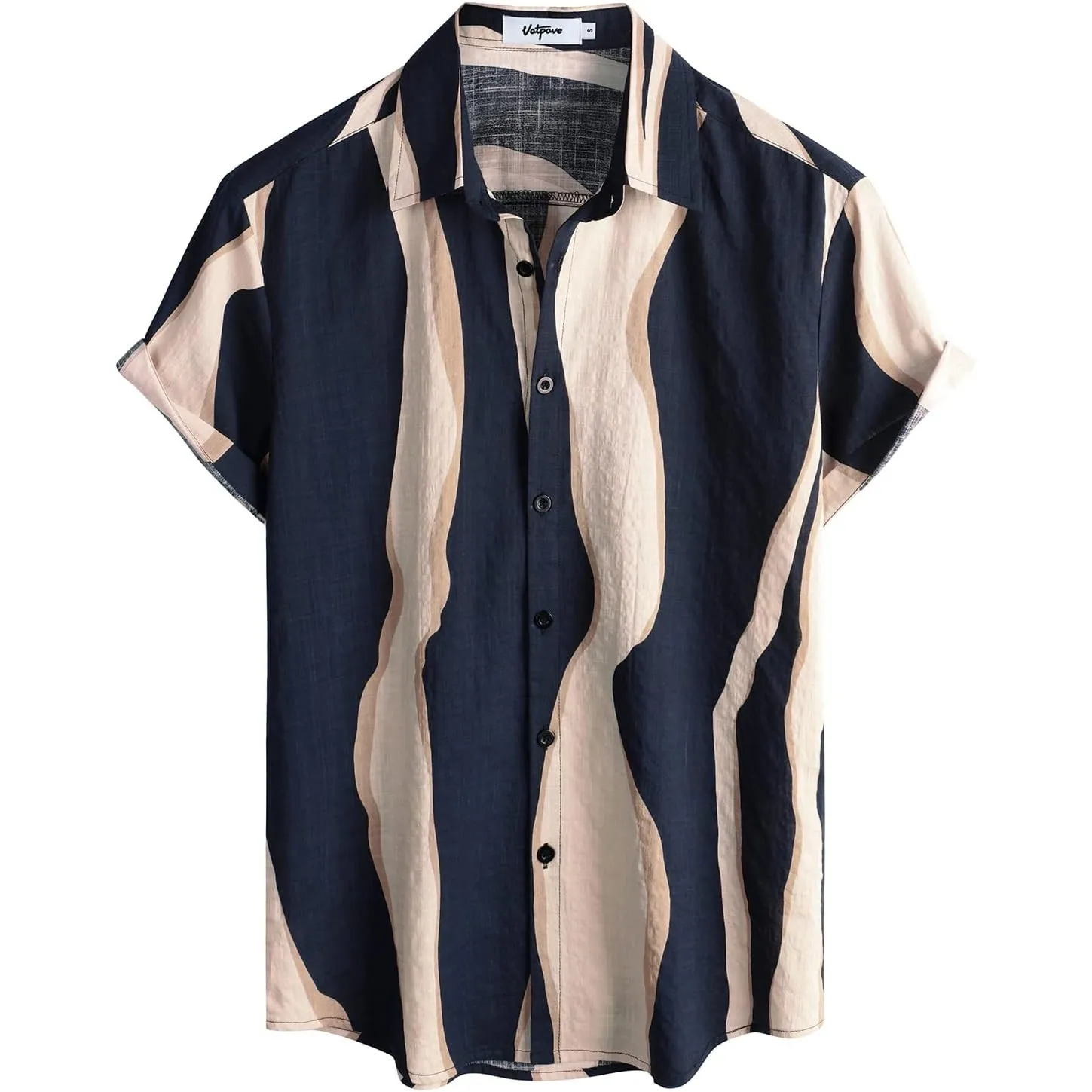 VATPAVE Herren Hawaii Hemd Männer Kurzarm Sommer Strand Blumen Hawaiihemd | Freizeithemd, Casual, Strand, Tropisch, Url…