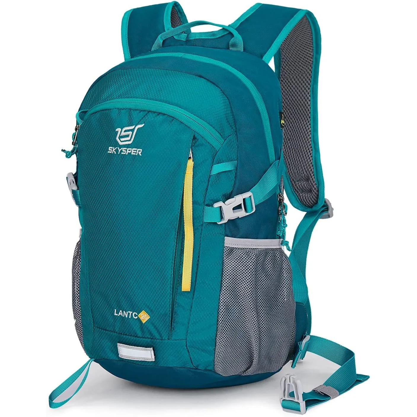 SKYSPER Leicht Wanderrucksack 20L Klein Rucksack mit Rückenbelüftung