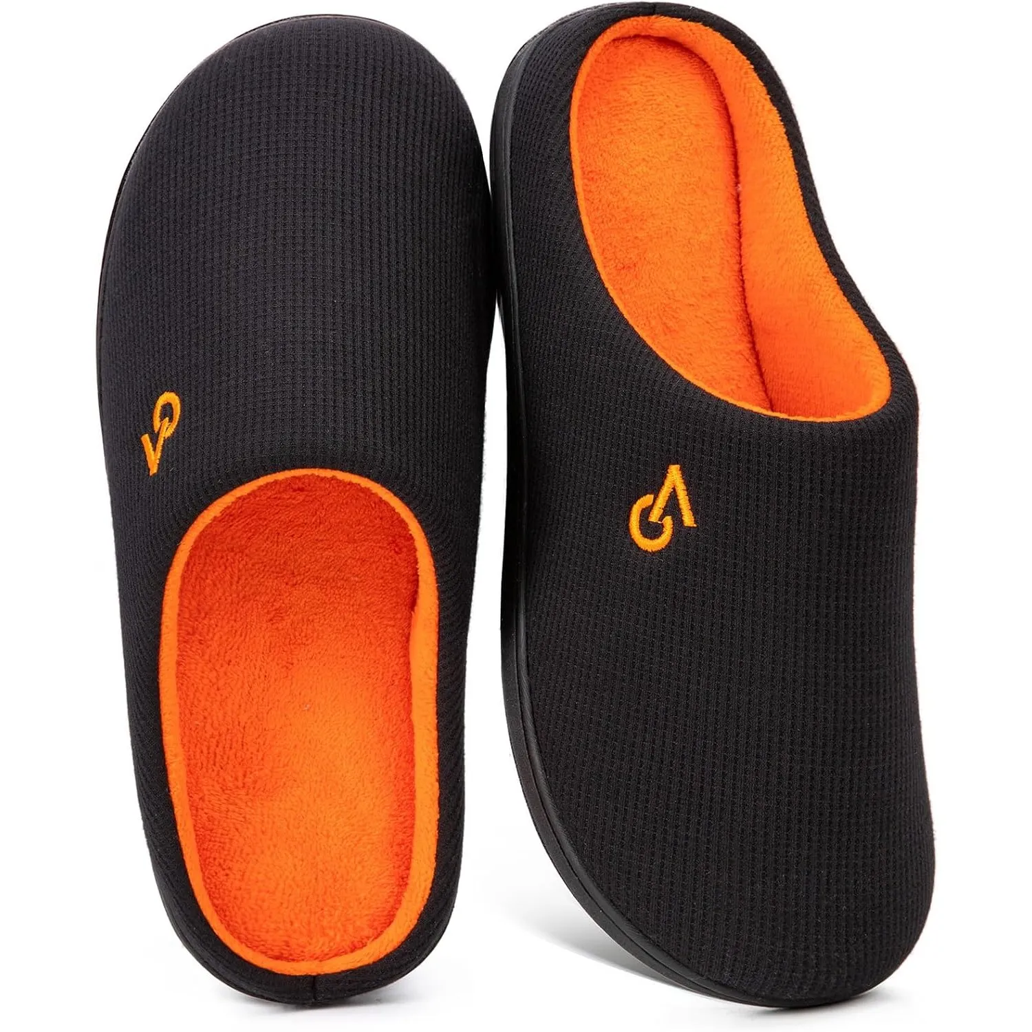 VeraCosy Herren Zweifarbige Hausschuhe Memory Schaum Pantoffeln