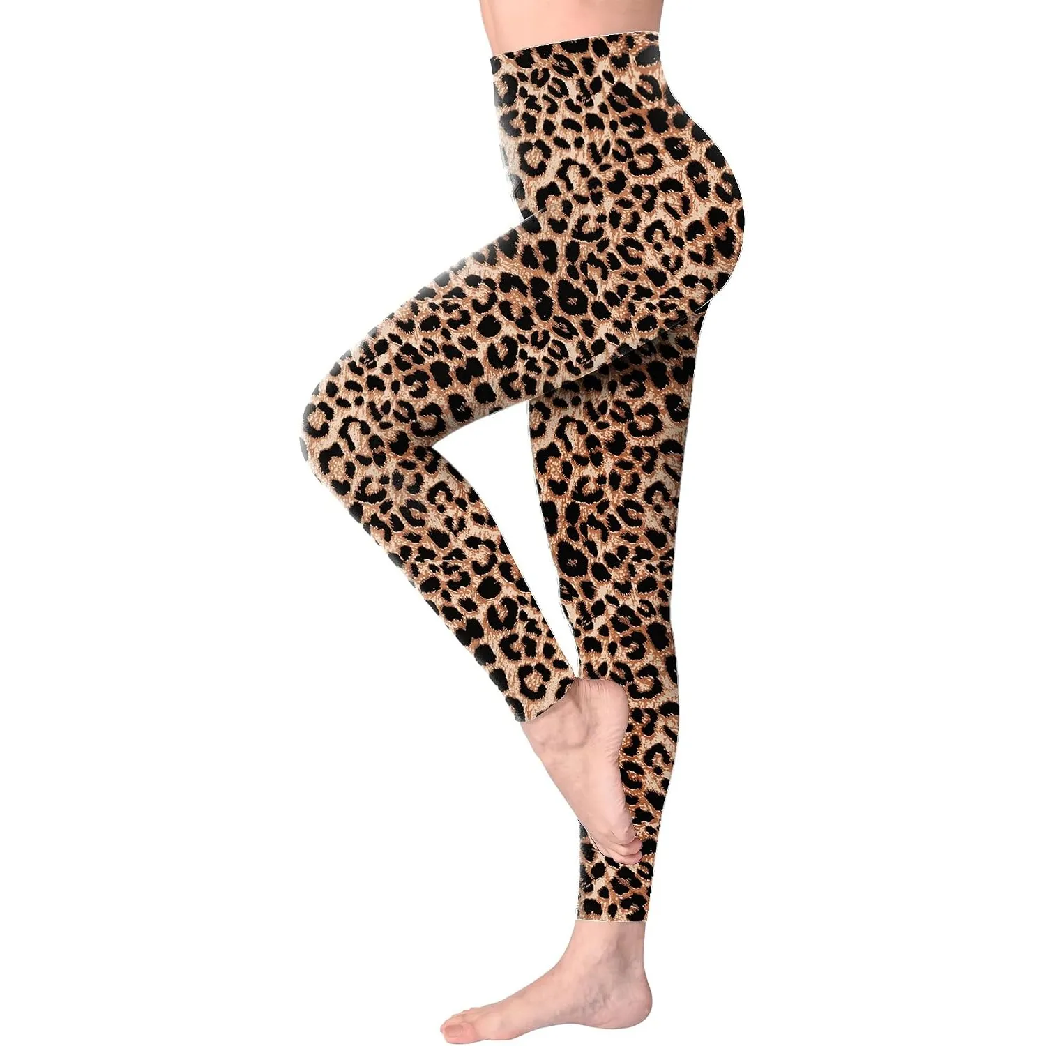 SINOPHANT Leggings Damen High Waist - Blickdicht Leggins mit Bauchkontrolle für Sport Yoga Gym