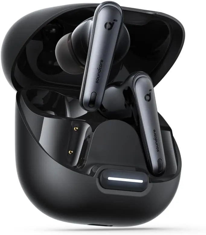 soundcore by Anker Liberty 4 NC Bluetooth-Kopfhörer mit Geräuschunterdrückung, 98,5% Noise Cancelling, Adaptive Geräusc…