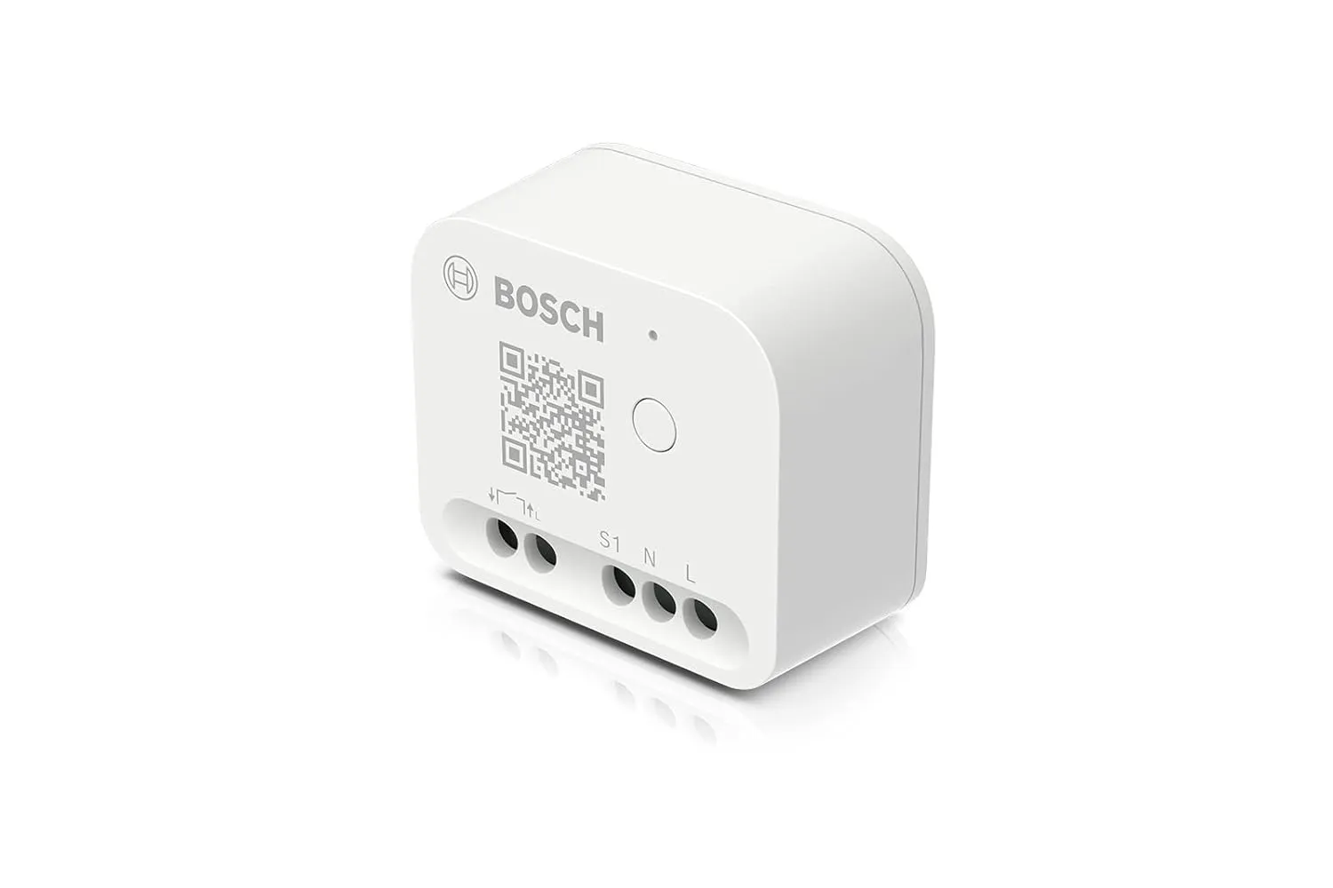 Bosch Smart Home Relais Schalter, zur digitalen Steuerung von elektronischen Geräten und Beleuchtung, kompatibel mit Am…