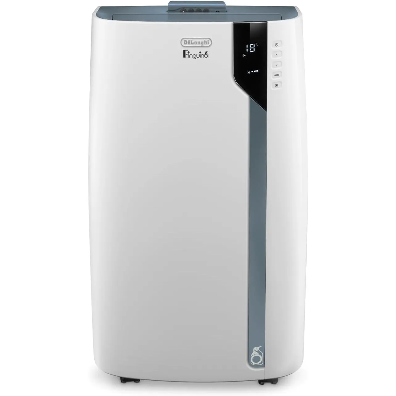 De'Longhi Pinguino PAC EX105 Mobiles Klimagerät mit EcoRealFeel-Technologie, 10.000 BTU/h, für Räume bis 100m³, Entfeuc…
