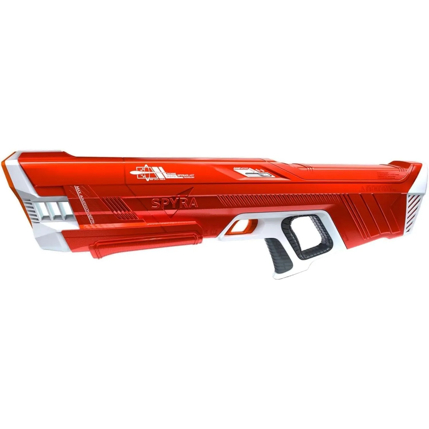 SpyraThree™ Wasserpistole elektrische Wasserspritzpistole, automatisches Aufladen, 3 Spielmodi, LED-Schuss- & Batteriea…