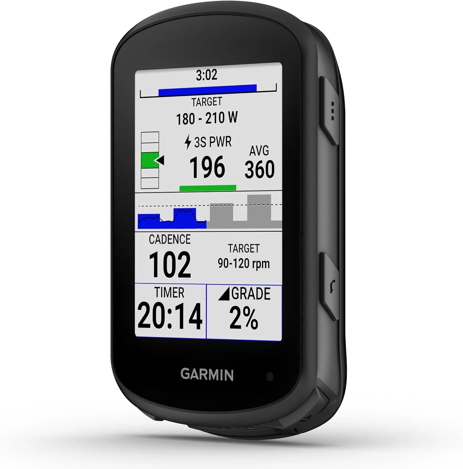 Garmin Edge 540 - EU Central + West, GPS-Fahrradcomputer mit Tastenbedienung, 2,6 Zoll Farbdisplay, Europakarten, umfas…