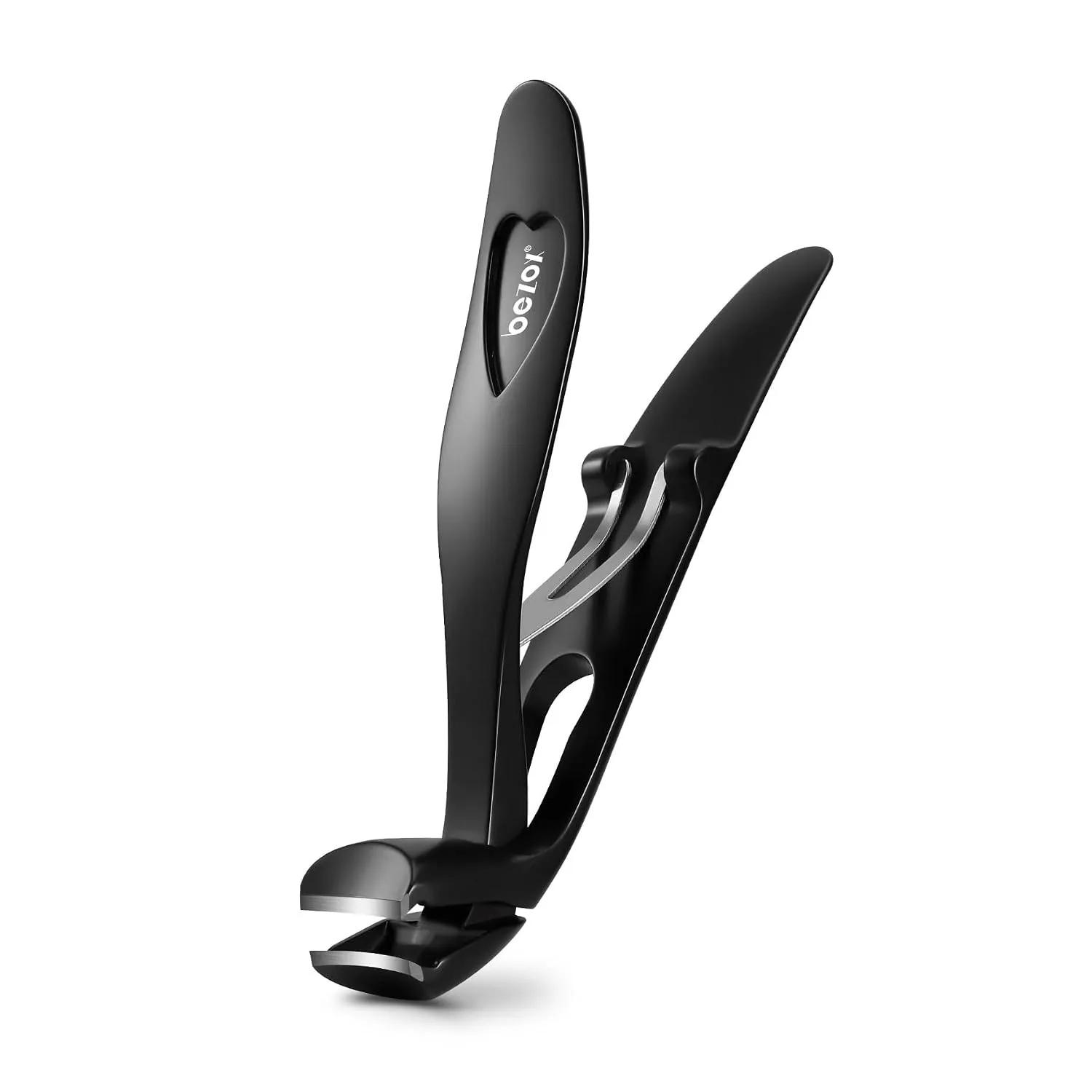 BEZOX Winkelkopf-Nagelknipser für dicke Nägel- Ergonomischer Zehennagelknipser für dicke Nägel, Premium-Stahl-Nagelknip…