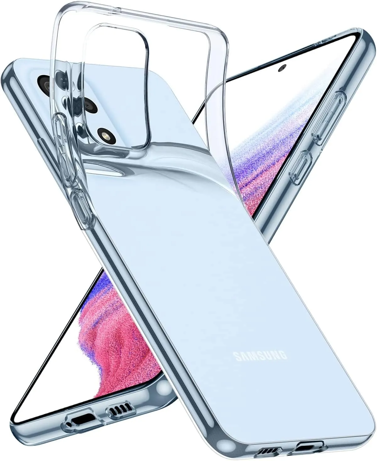 Oprimio Kristallklar Hülle für Samsung A52 / A52s [Silikon Hülle] [%100 Durchsichtig] [Deutsche Material] [Ultra Dünn] …