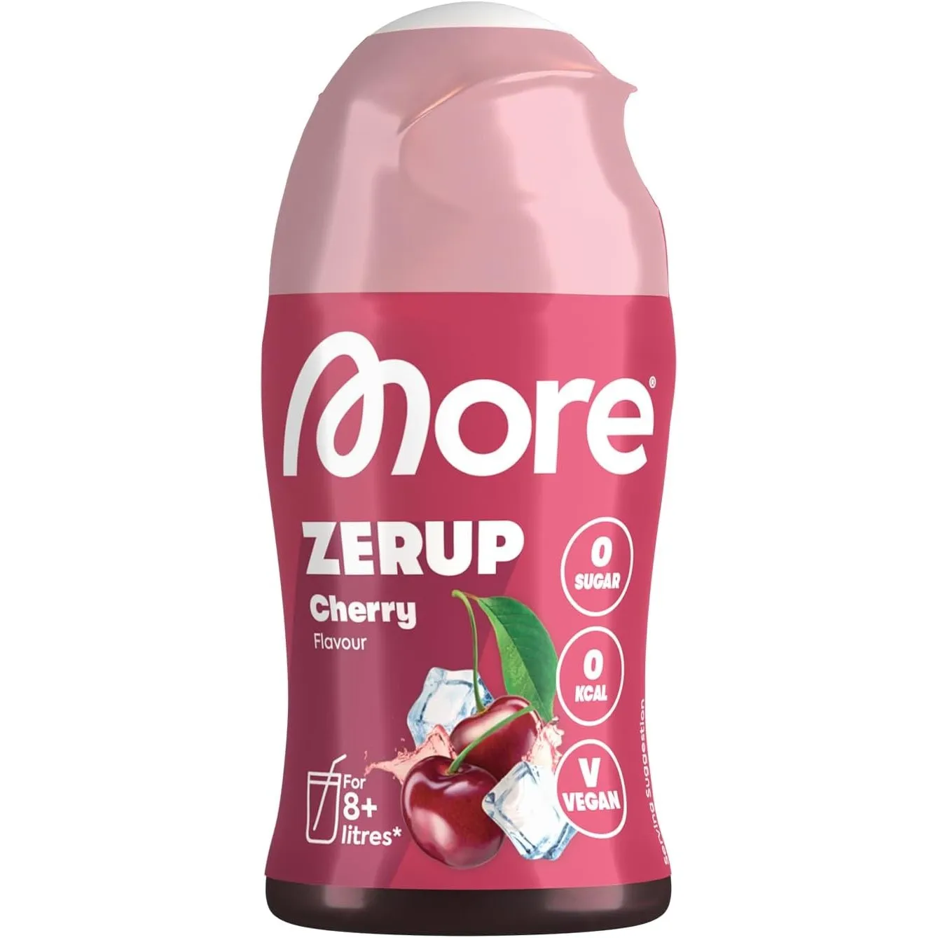 MORE Zerup, Cherry, 65 ml, für bis zu 8 l Fertiggetränk