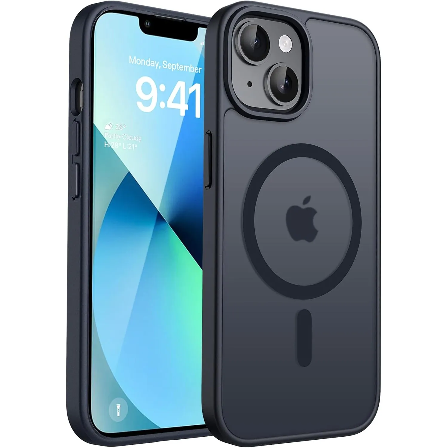 CACOE für iPhone 13/14 Hülle mit Militärschutz für MagSafe Handyhülle