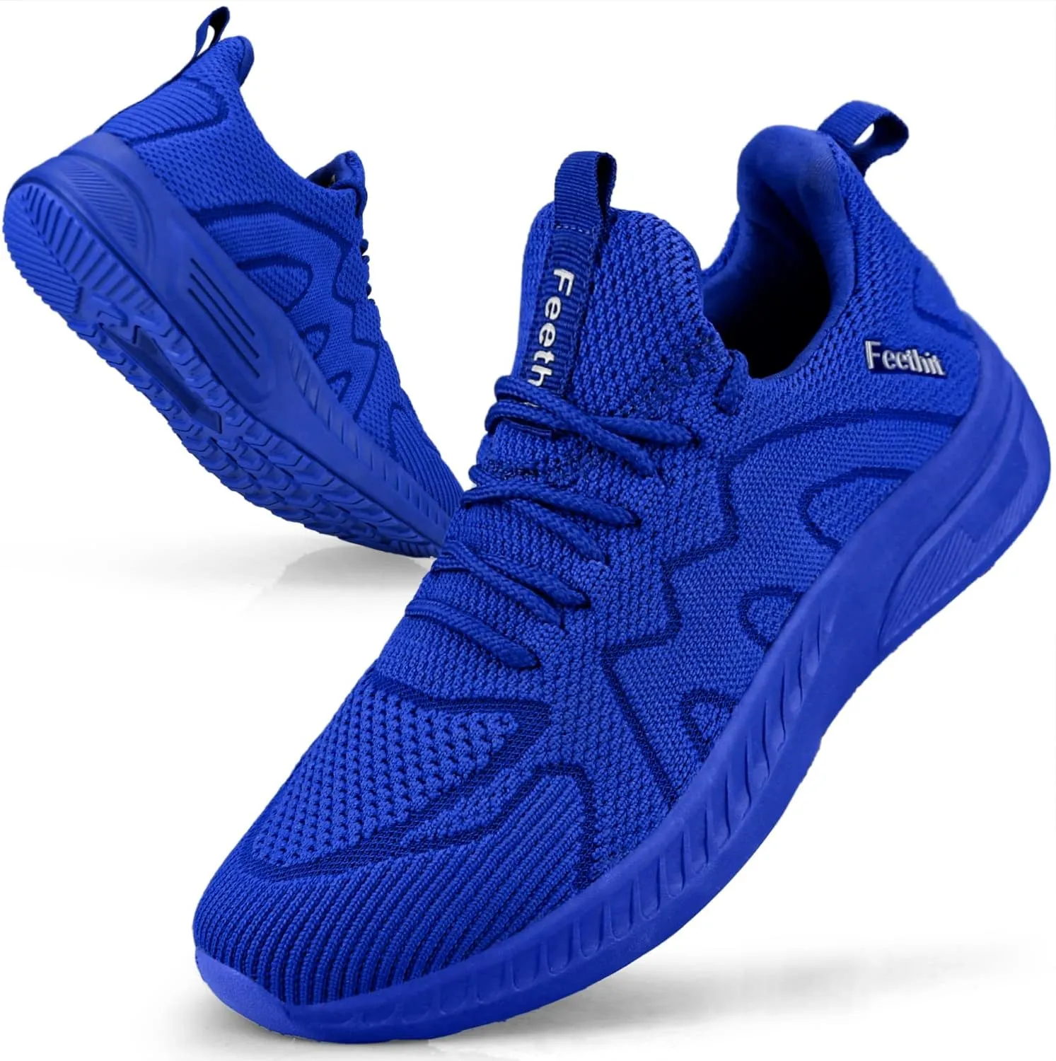 Feethit Trainers, Men's Sports Shoes, Running Shoes, Tennis, Fitness, Jogging, Walking Shoes, Lightweight, Breathable, …