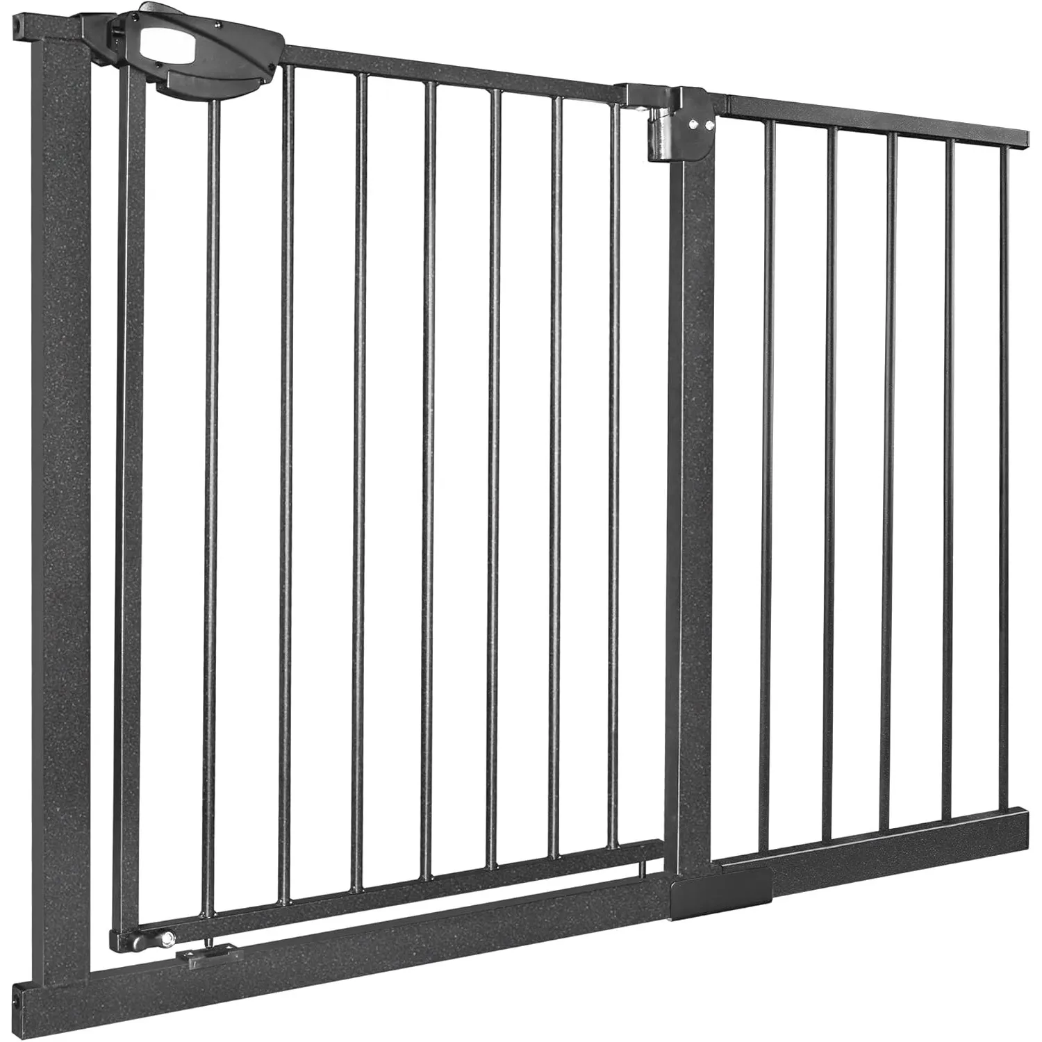 UISEBRT Türschutzgitter Ohne Bohren Treppenschutzgitter für Kinder 105-115cm breit, Auto-Close Baby Schutzgitter Metall…