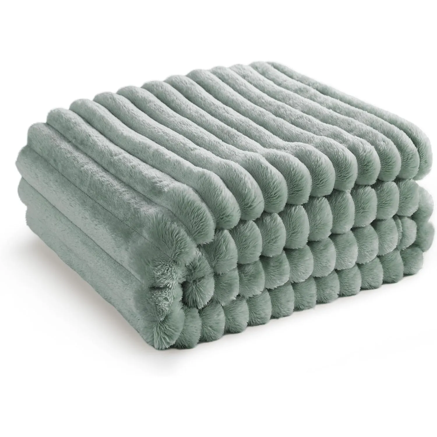 BEDSURE Kuscheldecke Flauschig - Wolldecke & Fleecedecke, Sofadecke, Weiche Warme Grobe Korddecke für Zimmer Deko, Wohn…
