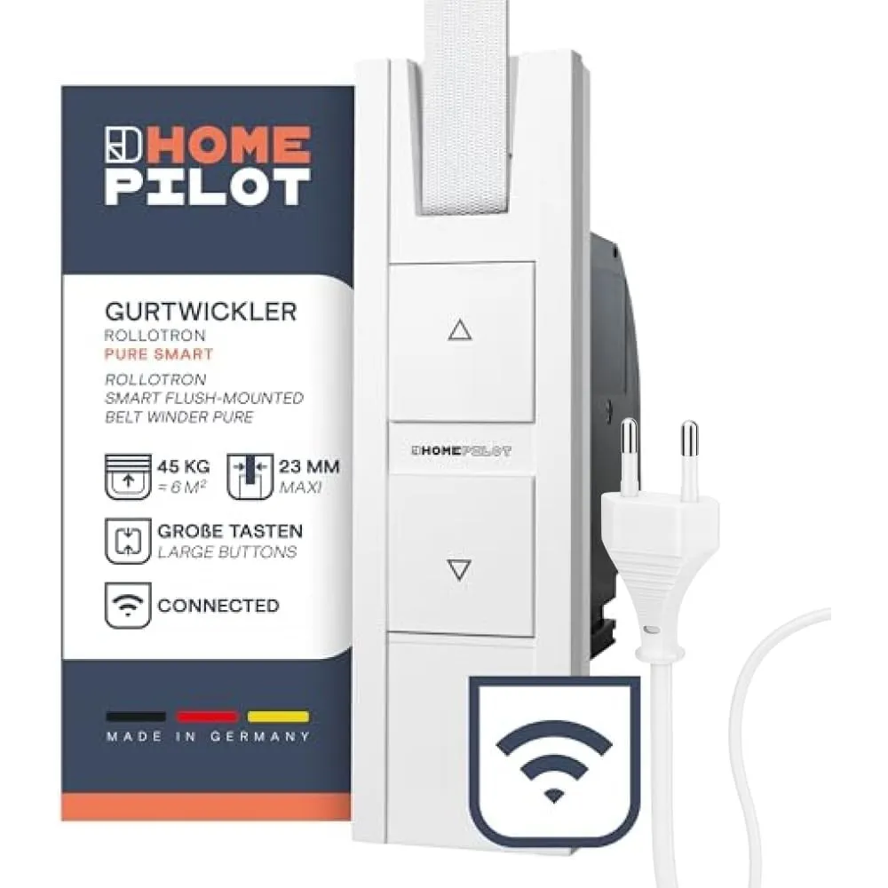 Home Pilot Gurtwickler RolloTron pure smart - Elektr. Funk-Gurtwickler