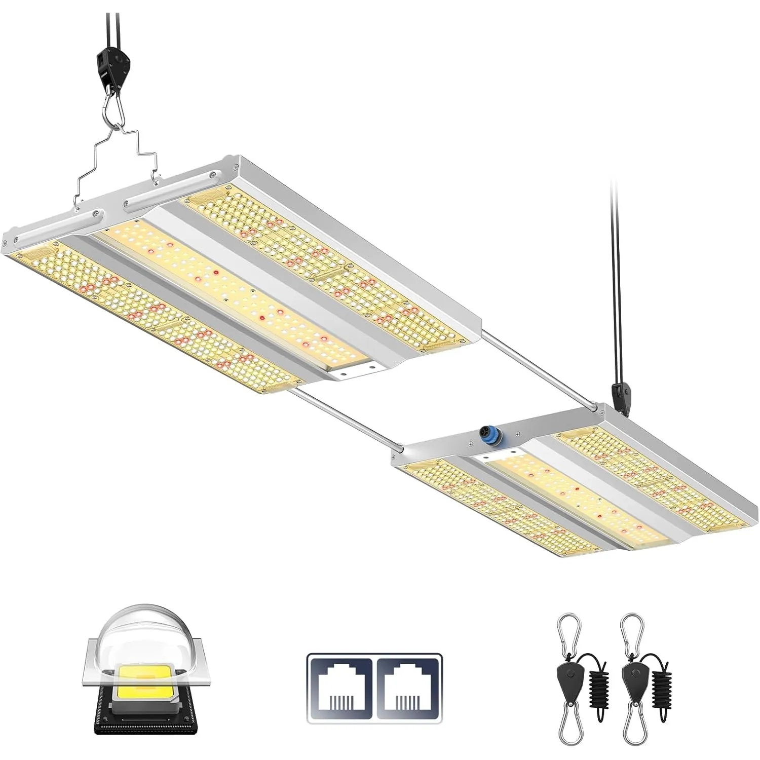 XS3000 Pro LED Grow Lampe, Plant Growing Lights Pflanzenlampe Vollspektrum