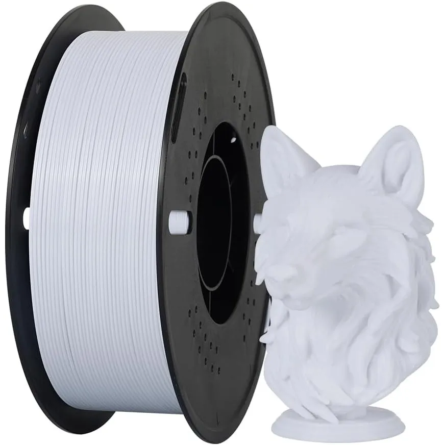 Kingroon PETG Filament 1.75mm, PETG 3D Drucker Filament Maßgenauigkeit ±0,02mm, 1KG Spule (2.2 LBS) PETG Filament für 3…