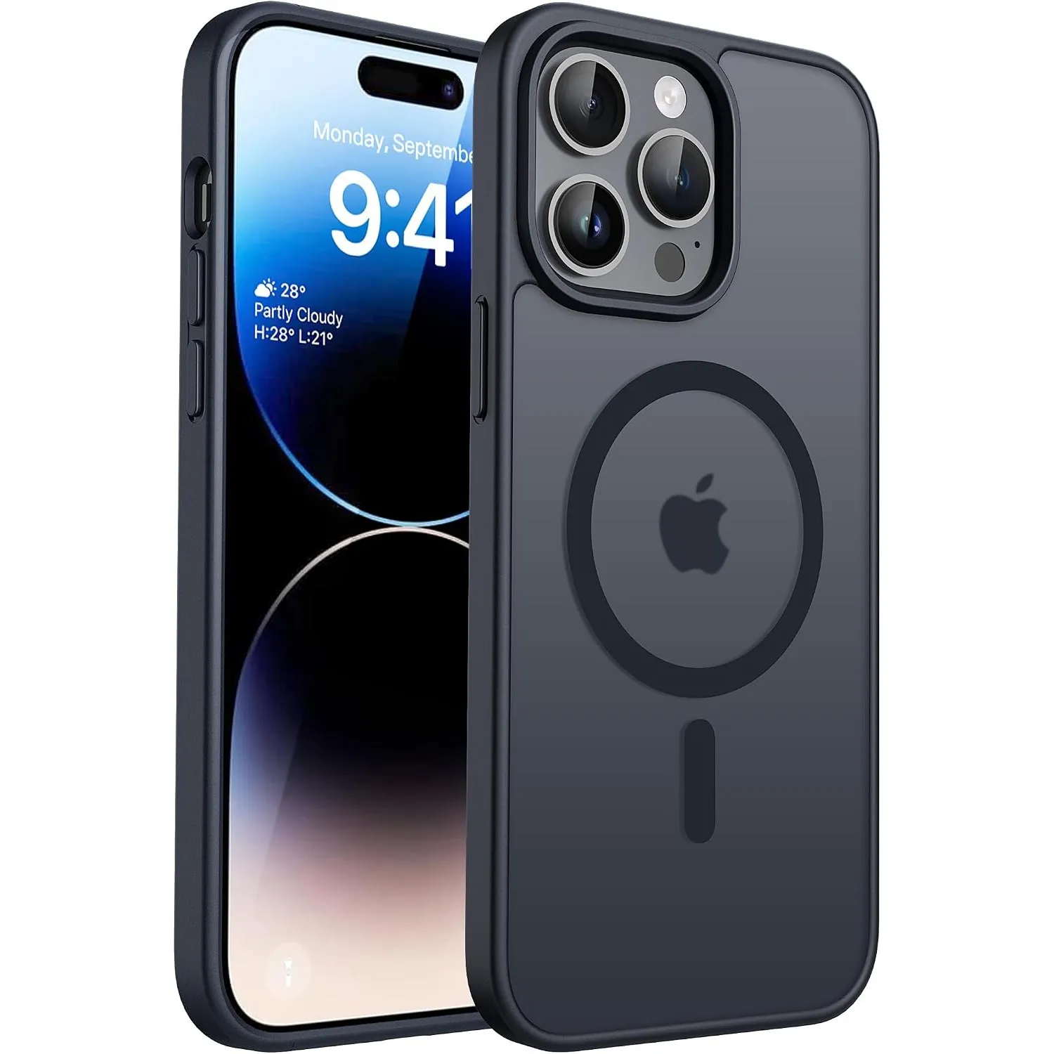 CACOE für iPhone 14 Pro Hülle mit Militärschutz für MagSafe Handyhülle