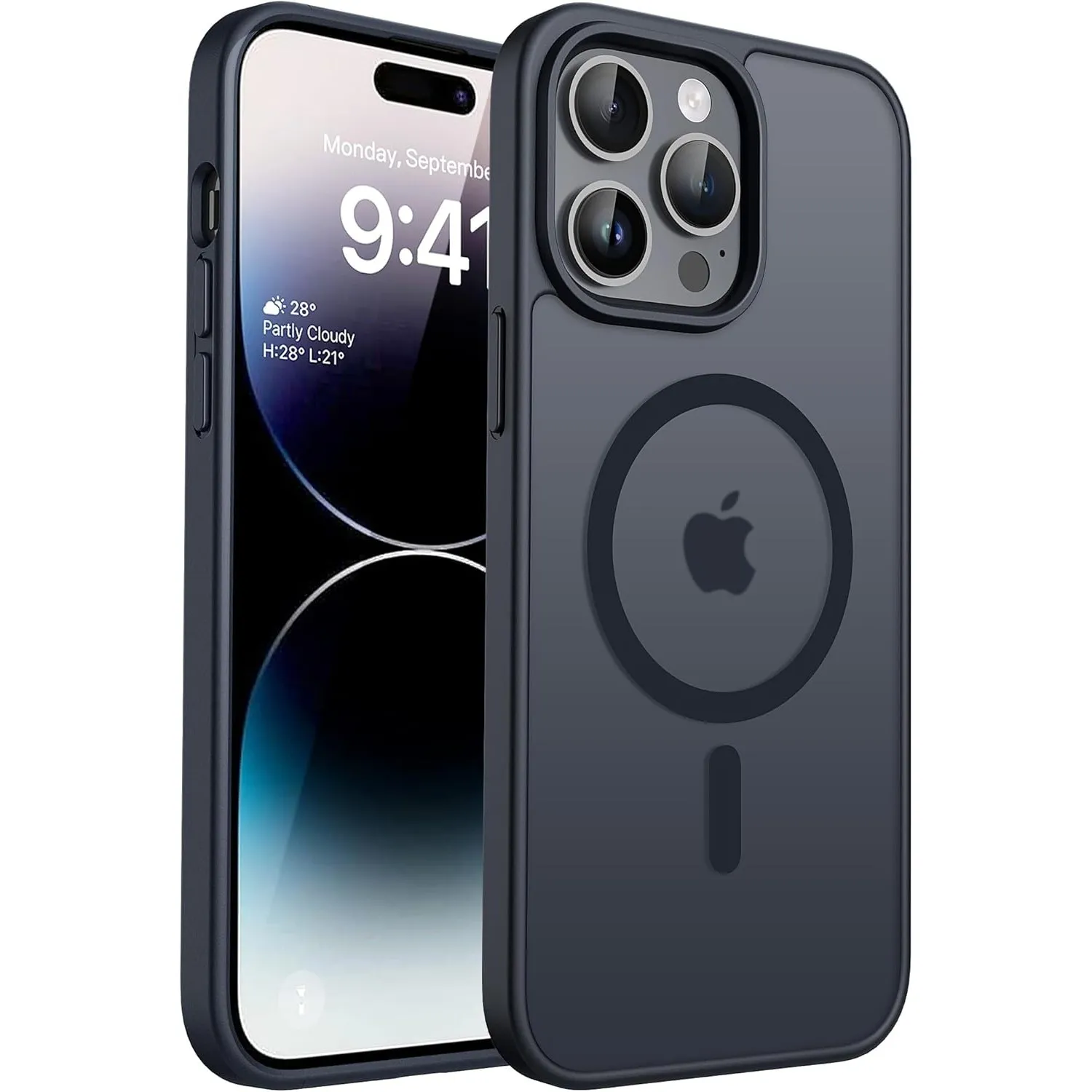 CACOE für iPhone 14 Pro Max Hülle mit Militärschutz für MagSafe Handyhülle