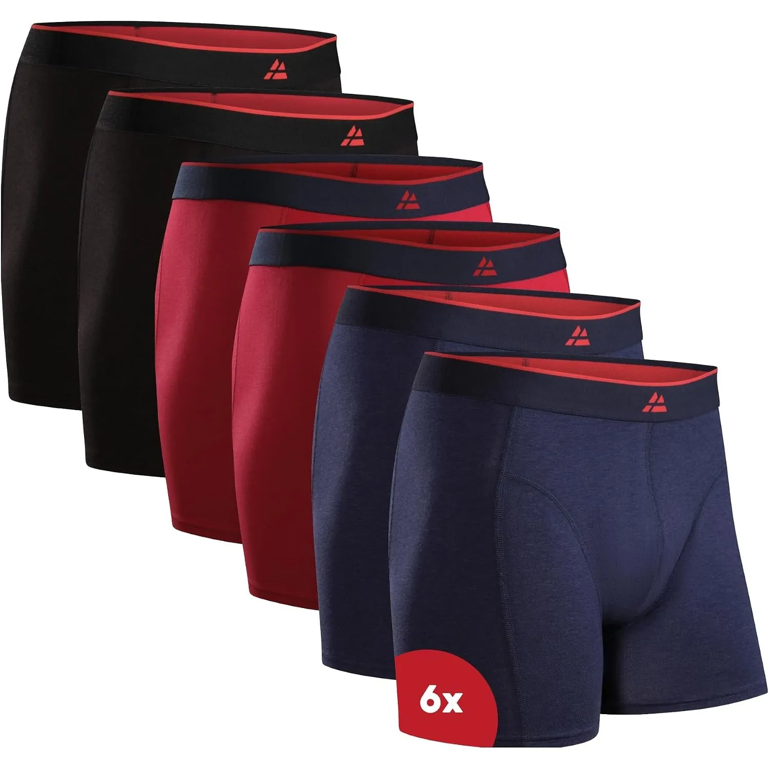 DANISH ENDURANCE Bambus Boxershorts Herren, Atmungsaktiv, 6er & 10er Pack