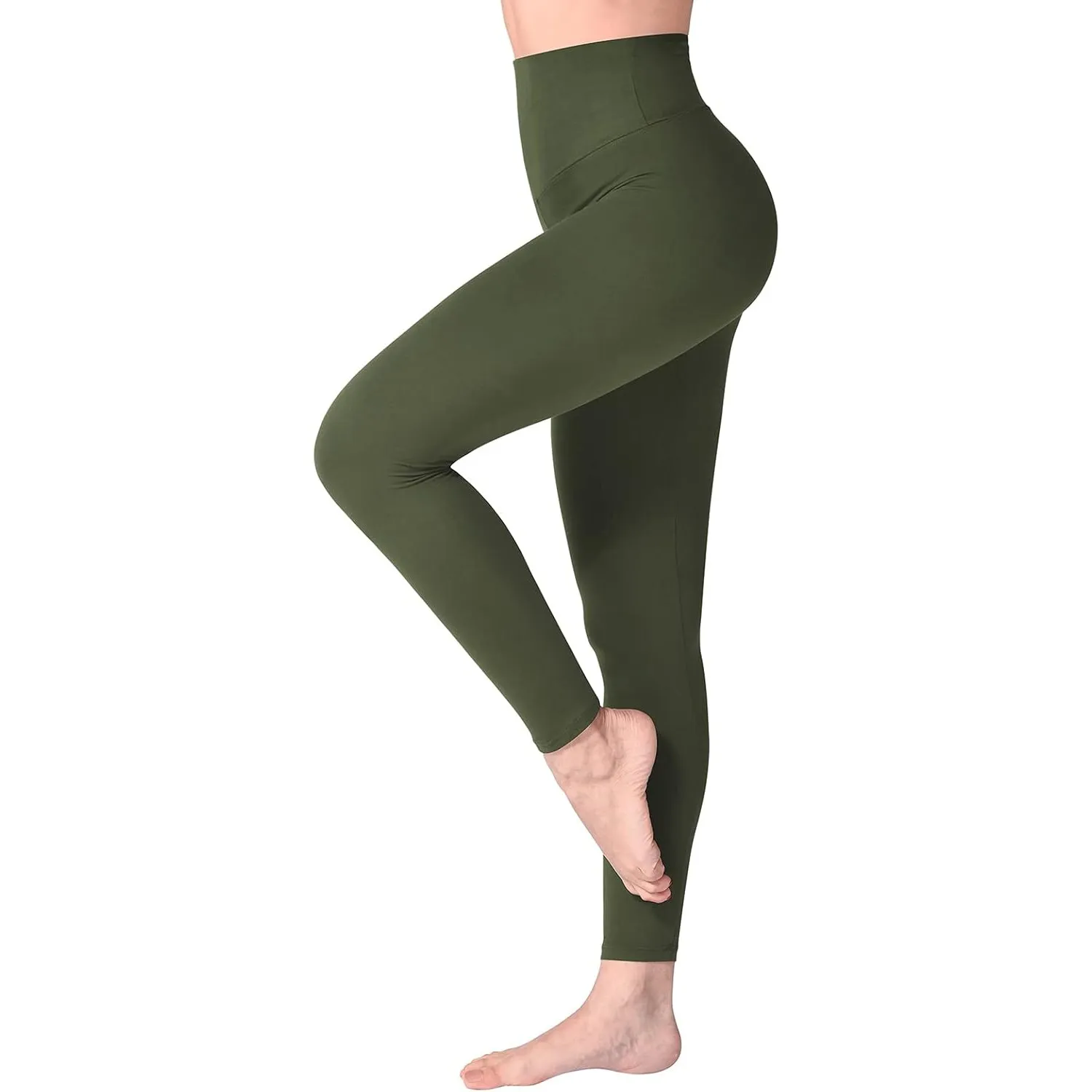 SINOPHANT Leggings Damen High Waist - Blickdicht Leggins mit Bauchkontrolle für Sport Yoga Gym