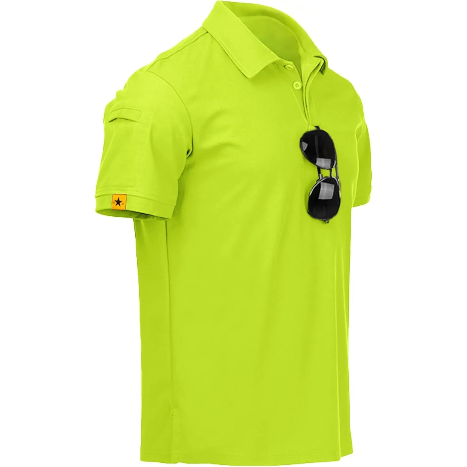JACKETOWN Poloshirts Herren Kurzarm Atmungsaktives Schnelltrocknend Poloshirts Männer Tennis Sommer Knopfleiste T-Shirt…