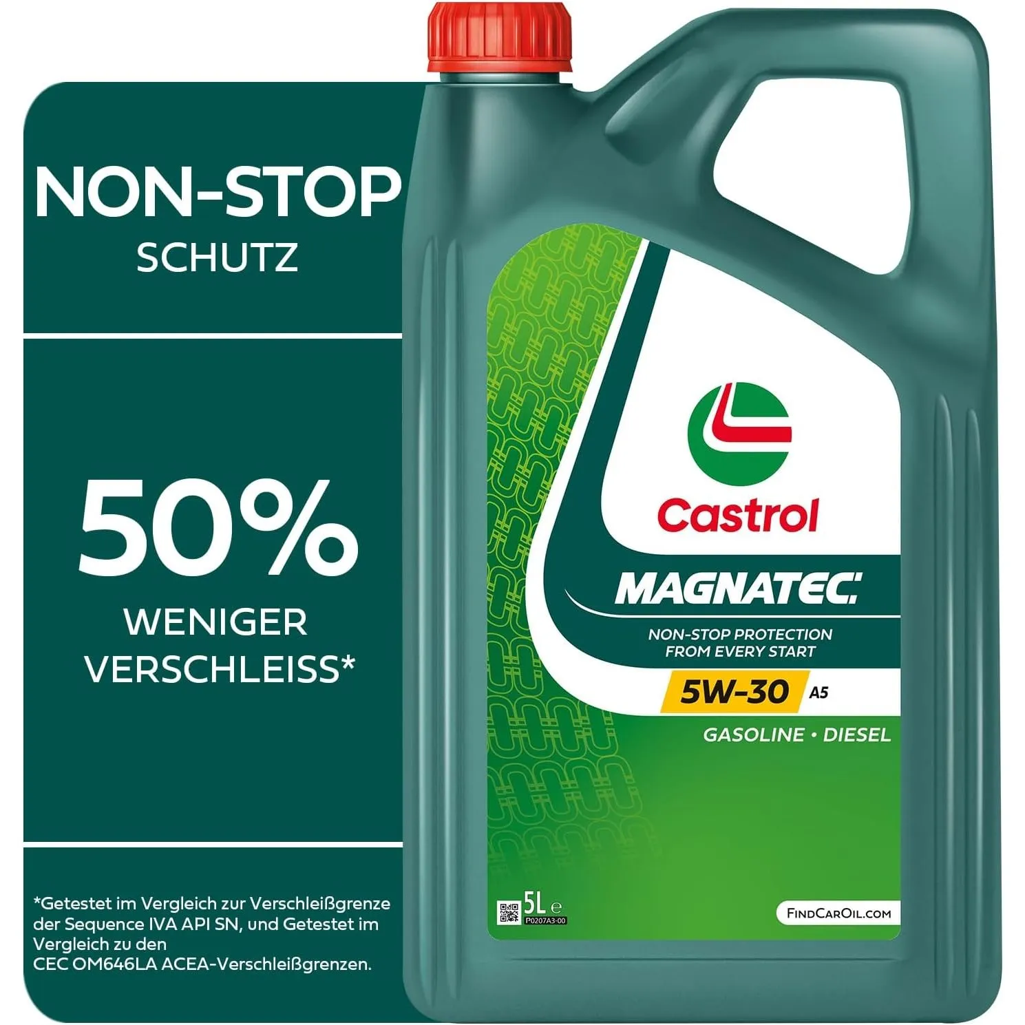 Castrol MAGNATEC 5W-30 A5 Motoröl, 5L