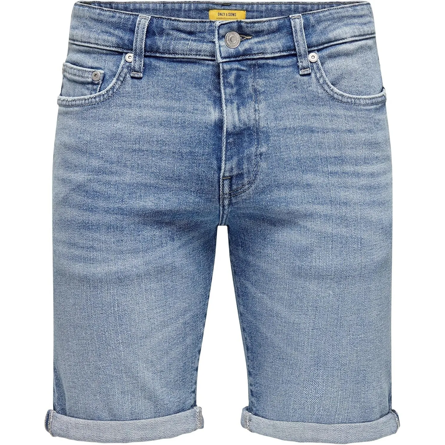 Herren O&S Denim Capri Jeans Shorts 3/4 Bermuda Pants Sommer Hose Kurze Freizeit Trousers ONSPLY