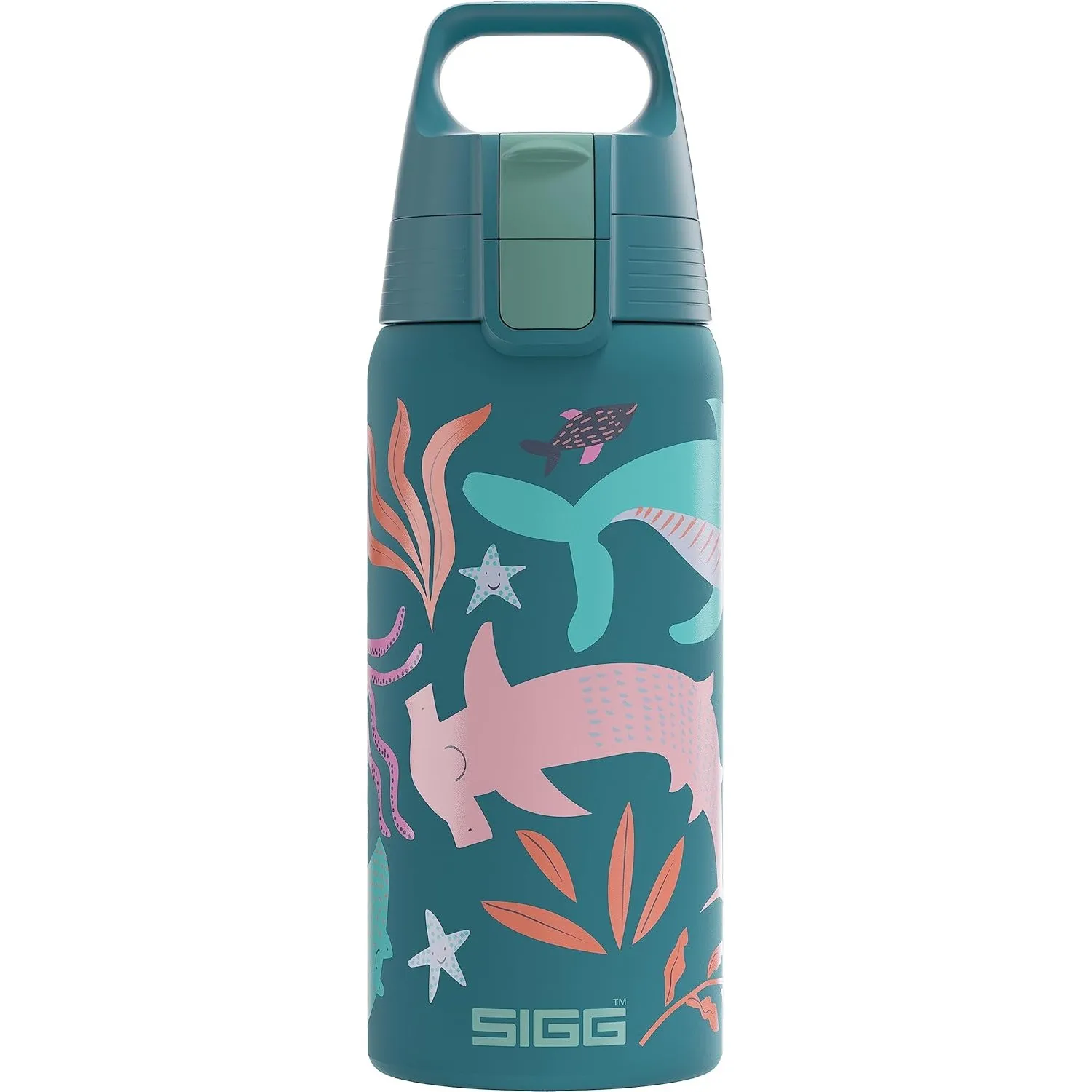 Sigg - Isolierte Trinkflasche Kinder - Shield Therm ONE - Für Kohlensäurehaltige Getränke Geeignet - Auslaufsicher & Le…