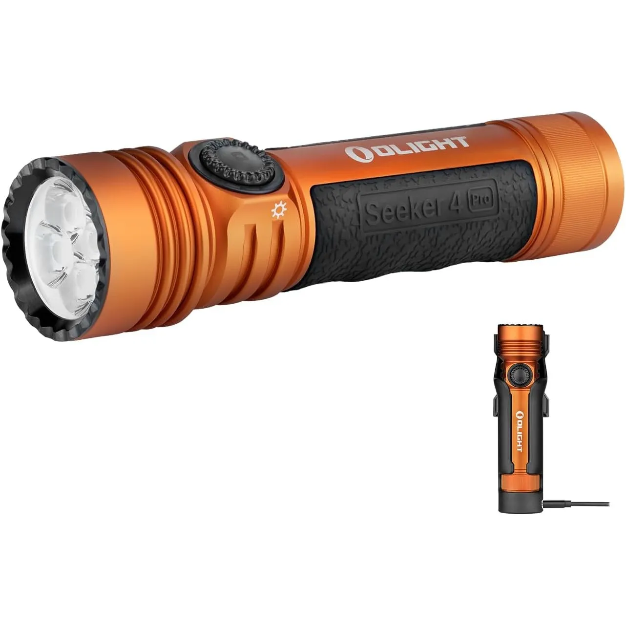OLIGHT Seeker 4 Pro LED Taschenlampe 4600 Lumen 260 m USB-C aufladbar