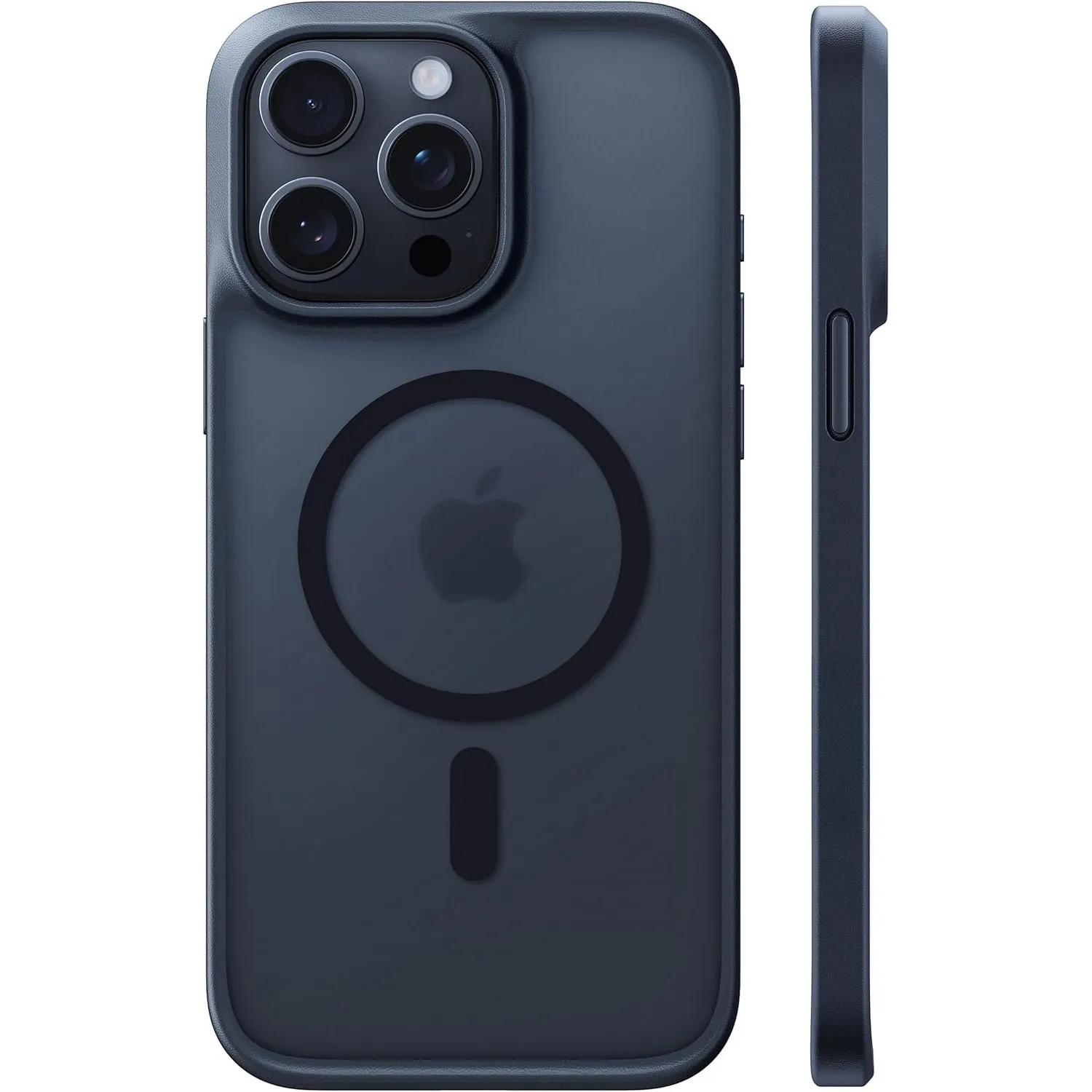 TORRAS für iPhone 15 Pro Max Hülle für Magsafe Schwarz, Guardian-Mag