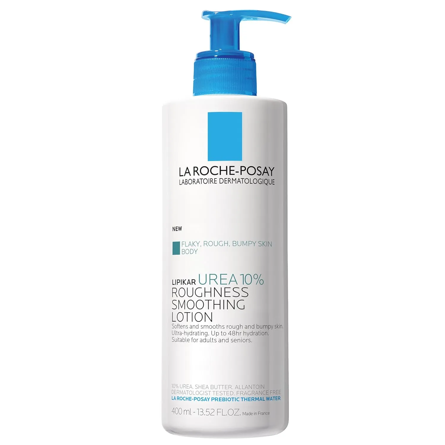 La Roche Posay Lipikar Lait Urea 10%, Moisturising Body Lotion with 10% Urea, Soothing Body Milk for Very Dry Skin, Tri…