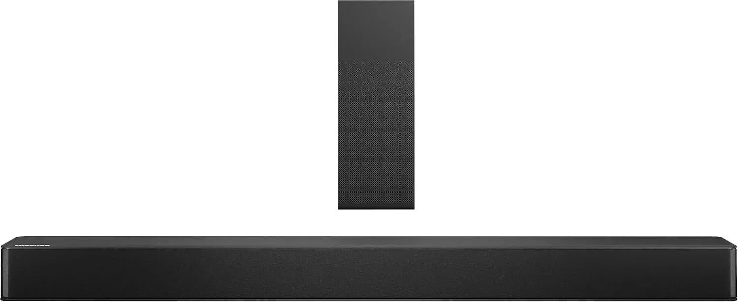 HS2100, 2.1 Kanal Soundbar, 240W max Audio Power,Dolby Audio, DTS Virtual:X, Ultra-Slim Wireless subwoofer, TV Mode, Ez…