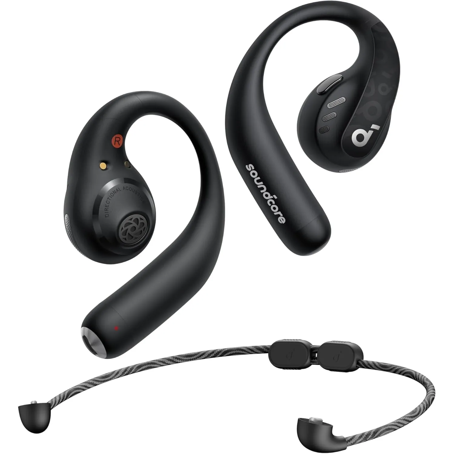 soundcore by Anker AeroFit Pro Open-Ear Kopfhörer, Ultra leicht, Bequem
