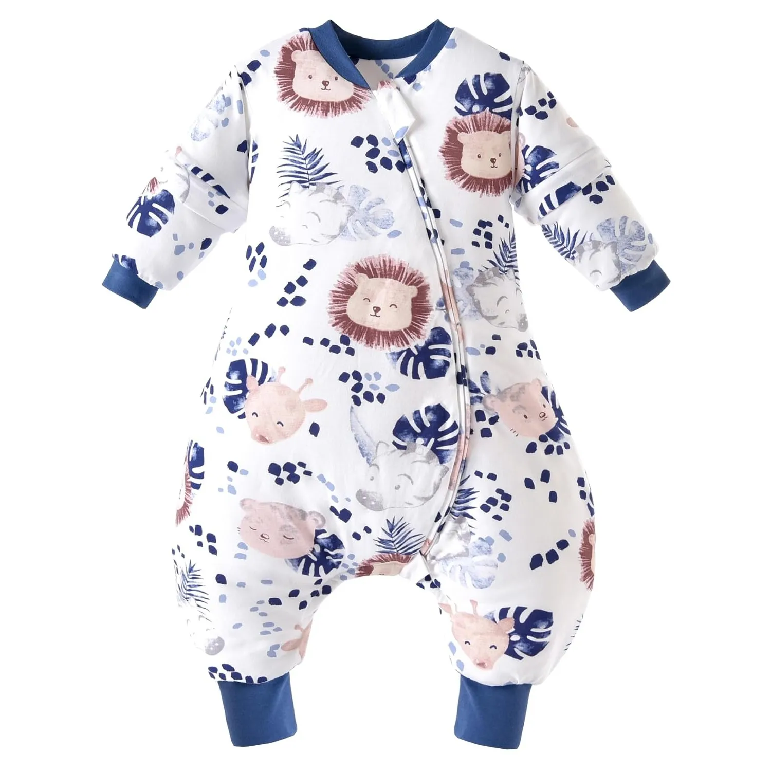 Chilsuessy Baby Winterschlafsack Schlafsack mit Füßen Warm Kinder Ganzjahres Winter Schlafsack Schlafanzug für Jungen M…