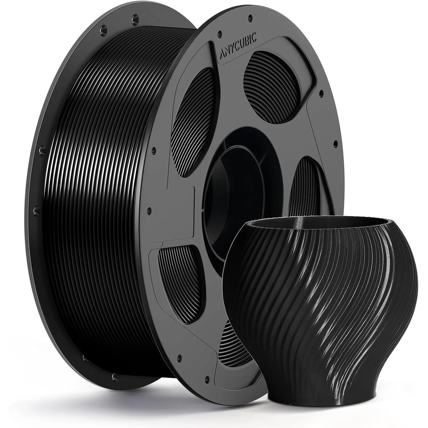 ANYCUBIC PETG Filament 1,75 mm, Maßgenauigkeit +/- 0,02 mm, 3D-Druck-Filament für 3D-Drucker, Vakuumverpackung, Ordentl…
