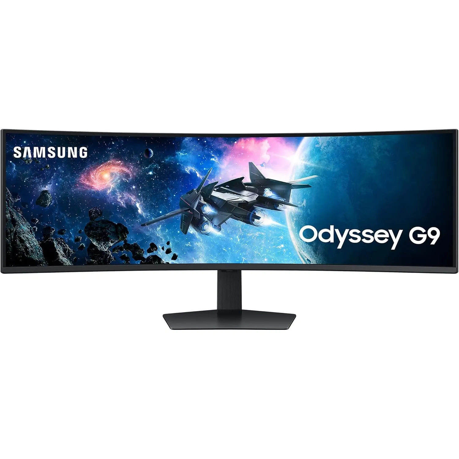 Samsung Odyssey G95C Curved Gaming Monitor, 49 Zoll, VA-Panel, 5.120 x 1.440 Pixel, VESA DisplayHDR 1.000, HDR10+ Gamin…