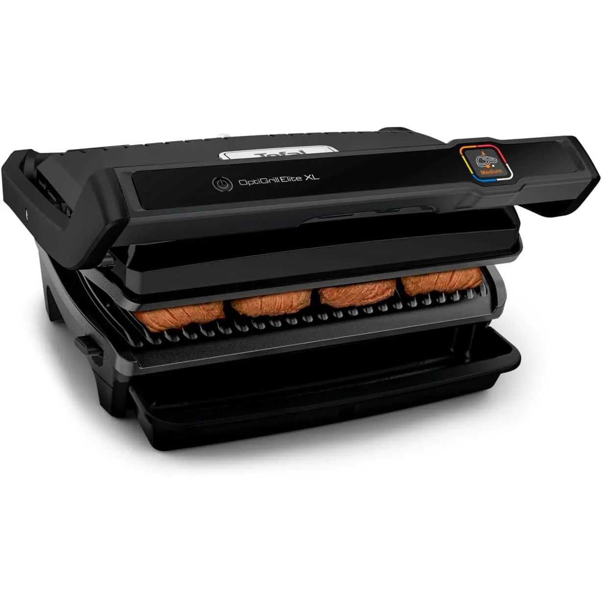 Tefal OptiGrill Elite XL Kontaktgrill, automatische Garzeitanpassung