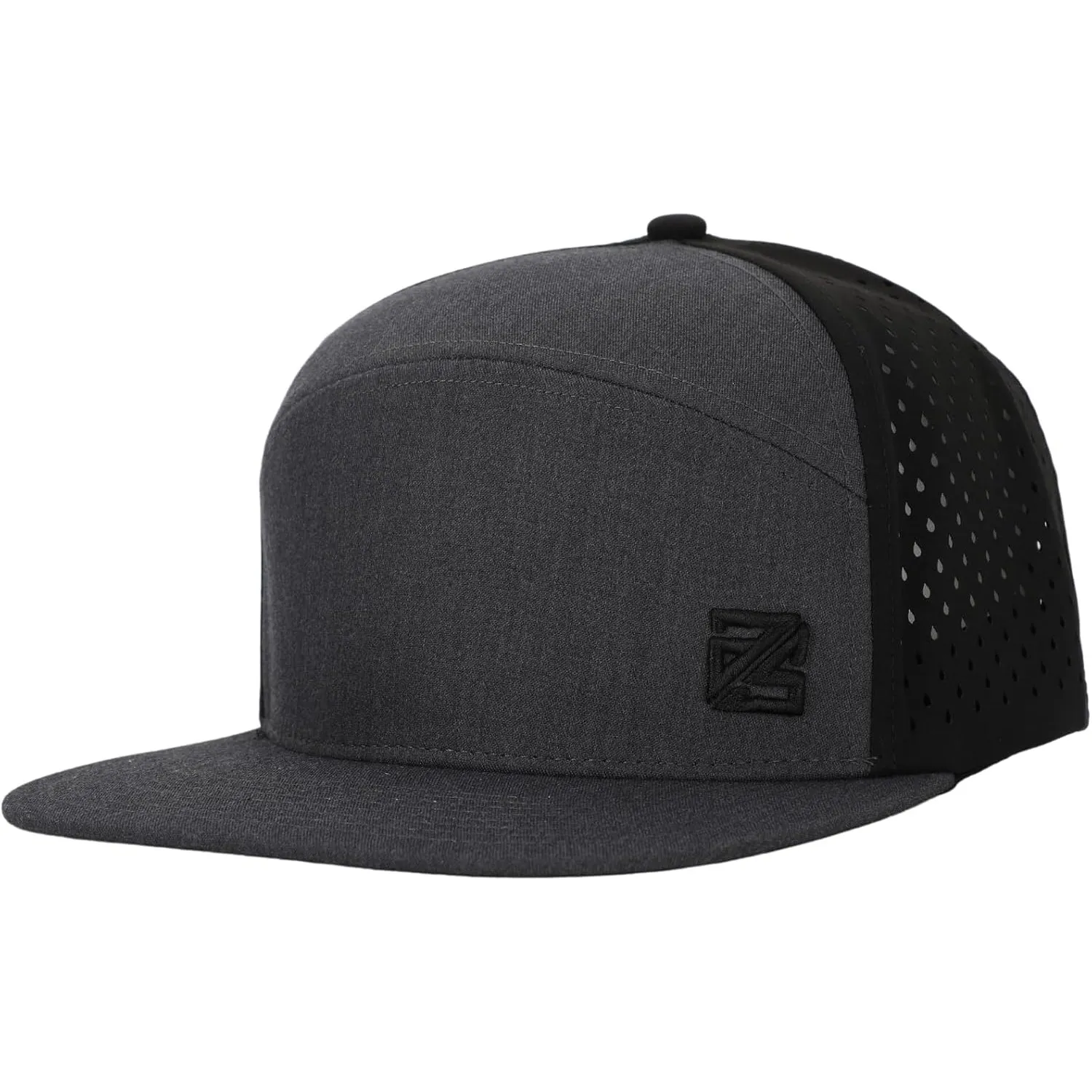Snapback Cap Herren & Damen - Wasserabweisende Basecap Kappe für Männer & Frauen - Größenverstellbar