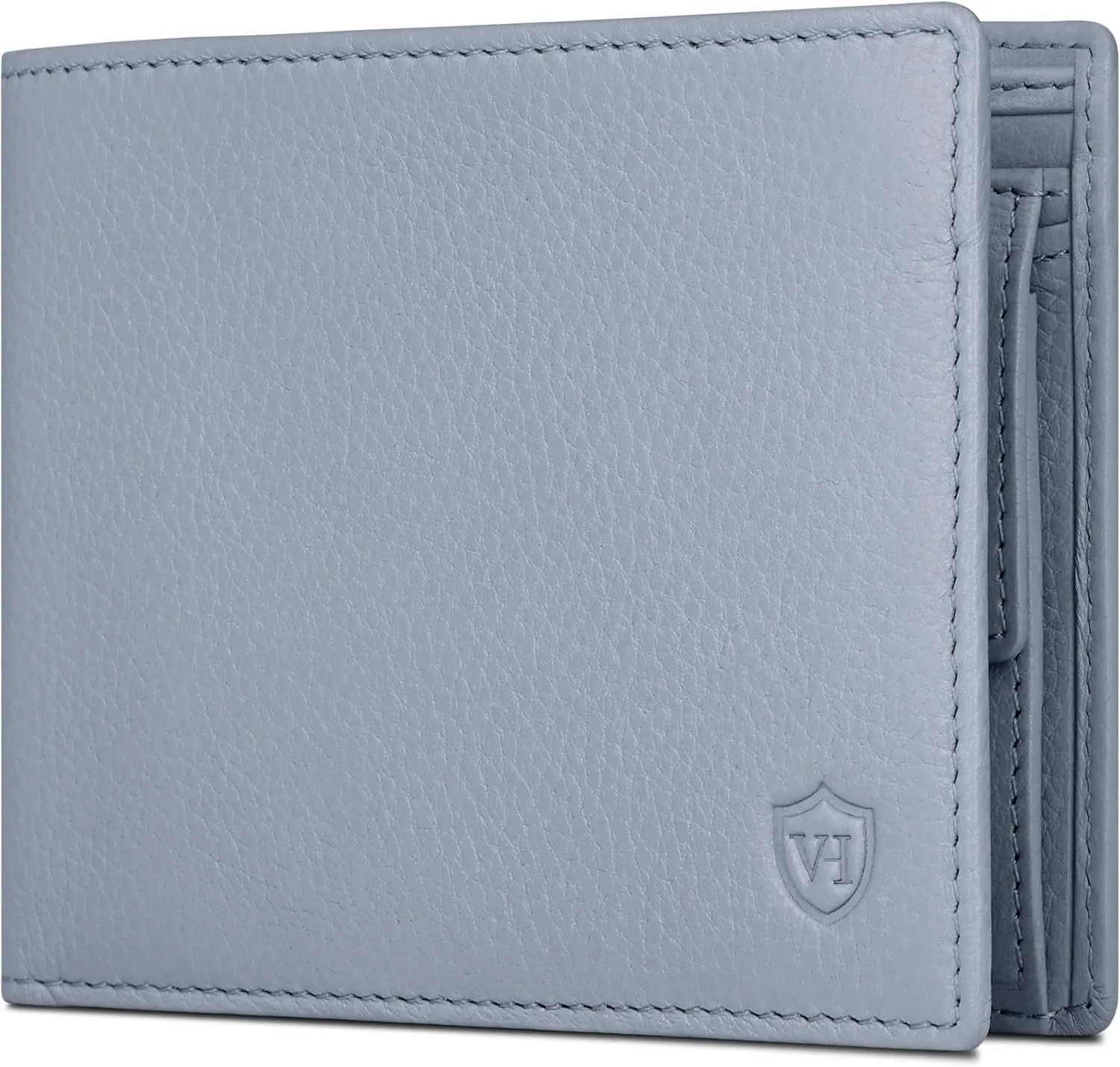VON HEESEN Leder Geldbörse RFID Schutz I Echtleder Geldbeutel für Damen & Herren I Portemonnaie Brieftasche Wallet Port…