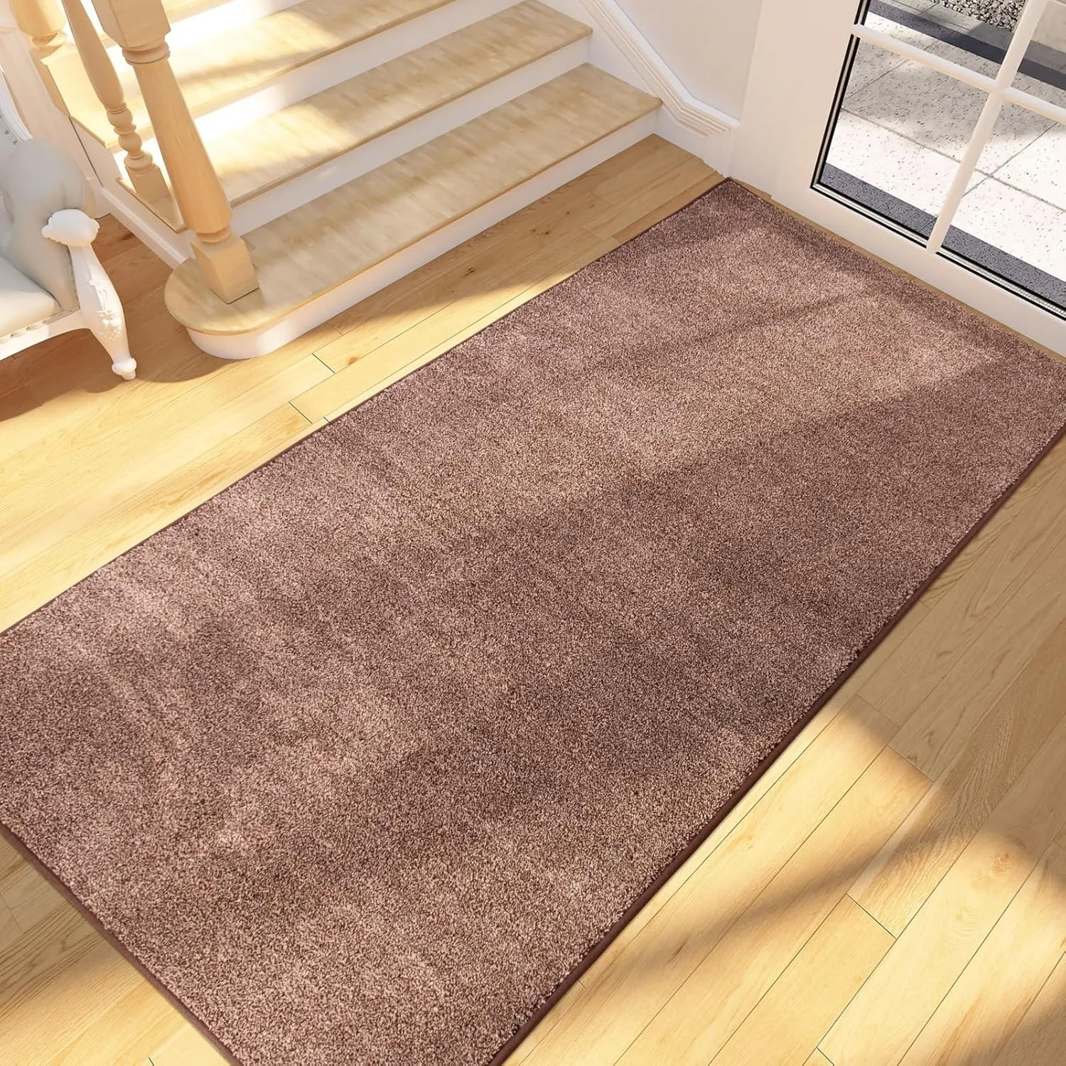 FCSDETAIL Schmutzfangmatte Innen Lang 80 x 178 cm, rutschfeste waschbare Fußmatte, absorbierend Türmatte, Fussmatte Läu…