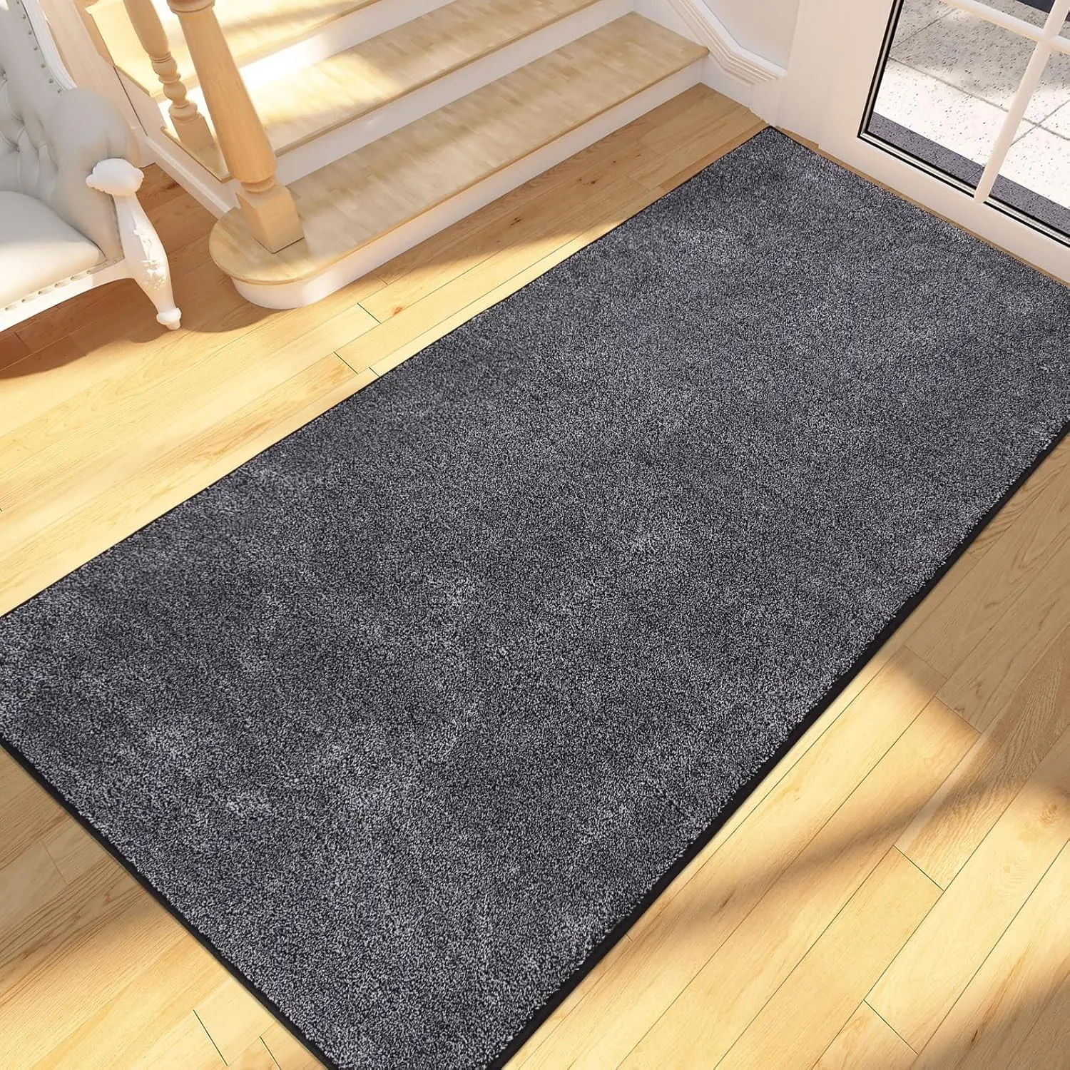FCSDETAIL Läufer Teppich 80 x 178 cm, Schmutzfangmatte Innen, Fußmatte
