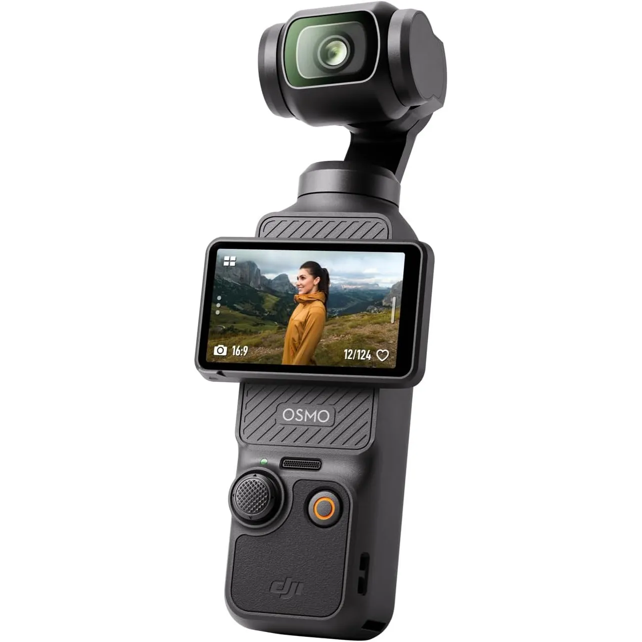 DJI Osmo Pocket 3, Vlogging-Kamera mit 1-Zoll-CMOS und 4K/120 fps Video, 3-Achsen-Stabilisierung, schnelles Scharfstell…