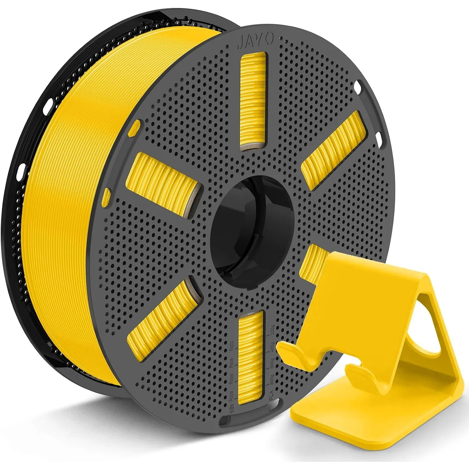 JAYO PLA Gelb Filament 1.75mm 1.1KG, zuverlässig für Einsteiger