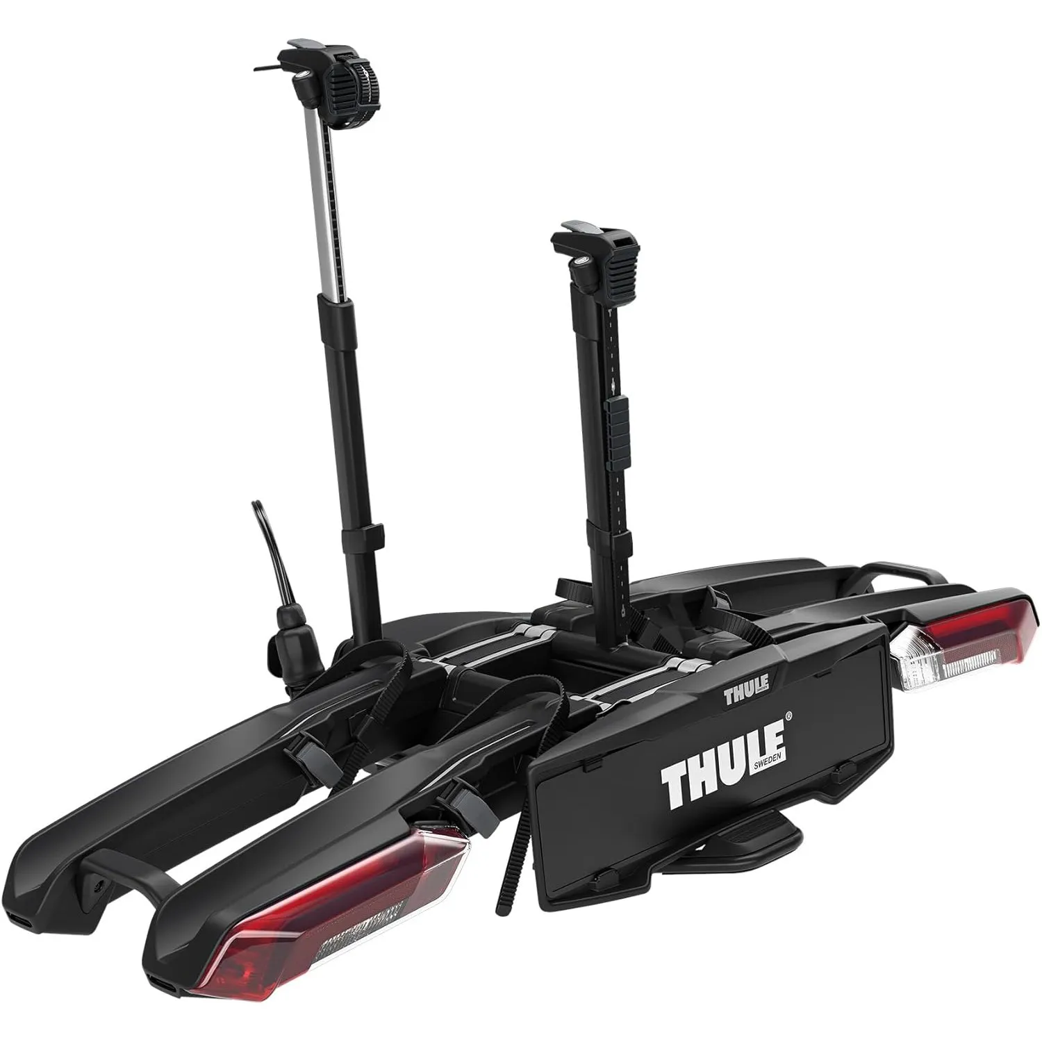 Thule Epos Fahrradträger für Anhängerkupplung 2 Fahrräder, Black