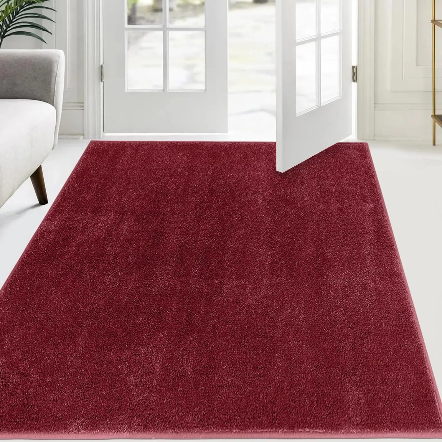 FCSDETAIL Teppich 120 x 180 cm,Schmutzfangmatte Innen, Fußmatte | Eingangstürmatte, Fussmatte Waschbarer für Haustür, F…