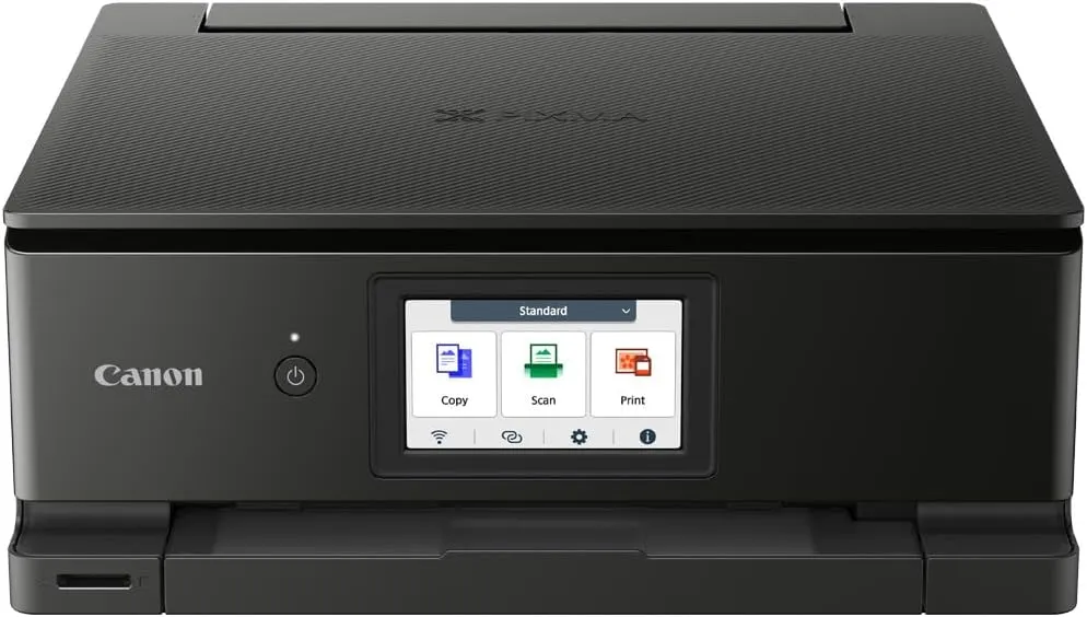 Canon PIXMA TS8750 Multifunktionsdrucker 3in1 (Tintenstrahl,Drucken, Kopieren, Scannen, A4, 10,8 cm Touch LCD, WLAN, Du…