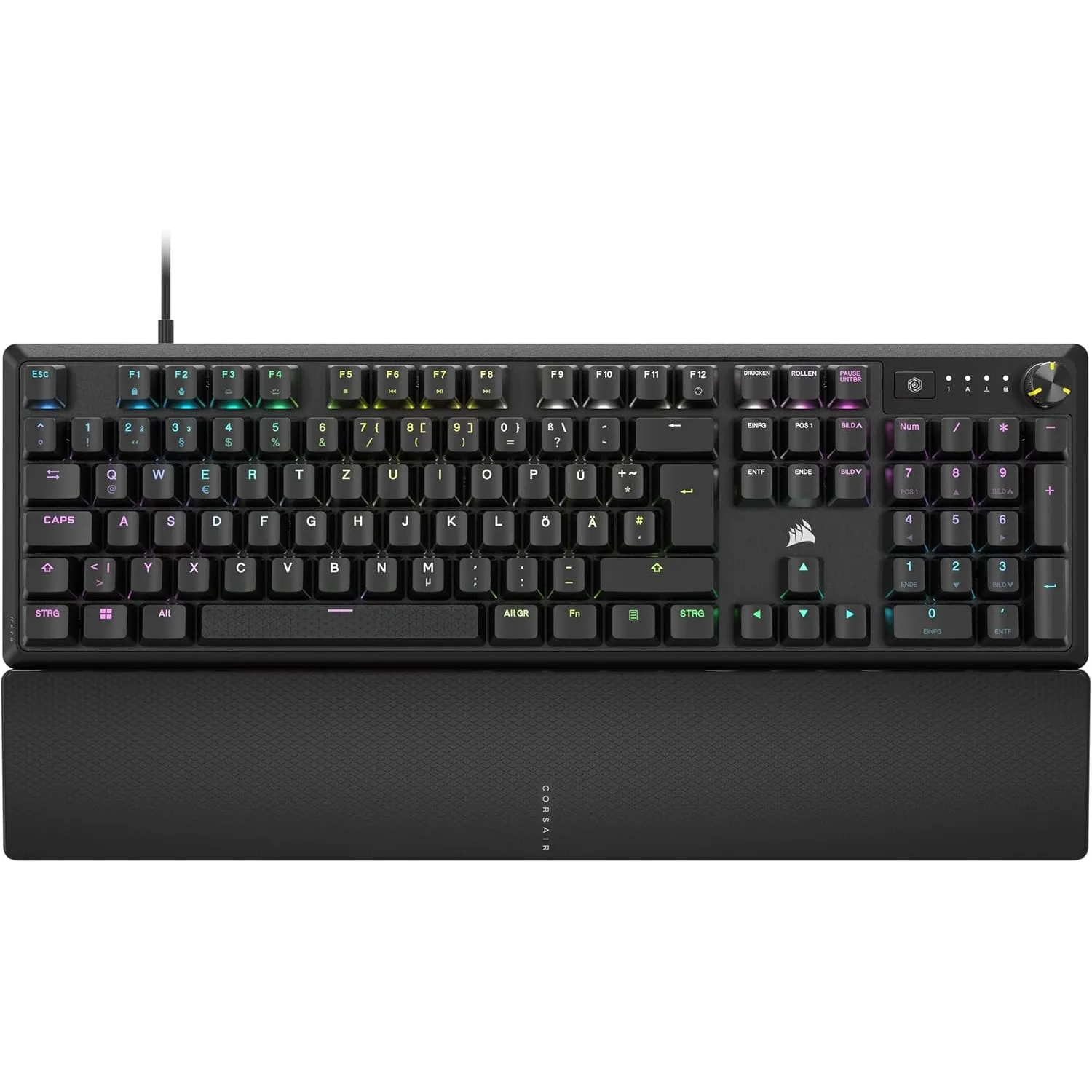 Corsair K70 CORE RGB SOCD Mechanische Gaming-Tastatur – Schwarz