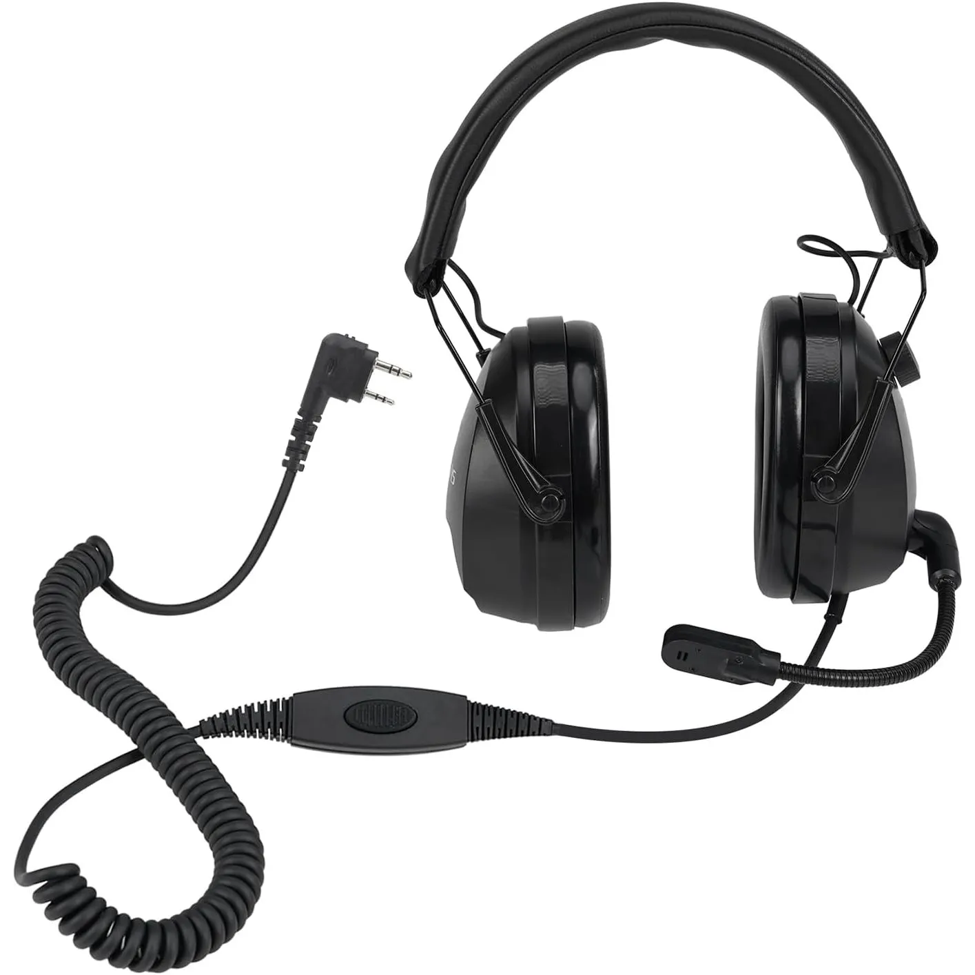 Retevis Noise Cancelling Walkie Talkie Headset, Lautstärkeregelung (1 Pack)