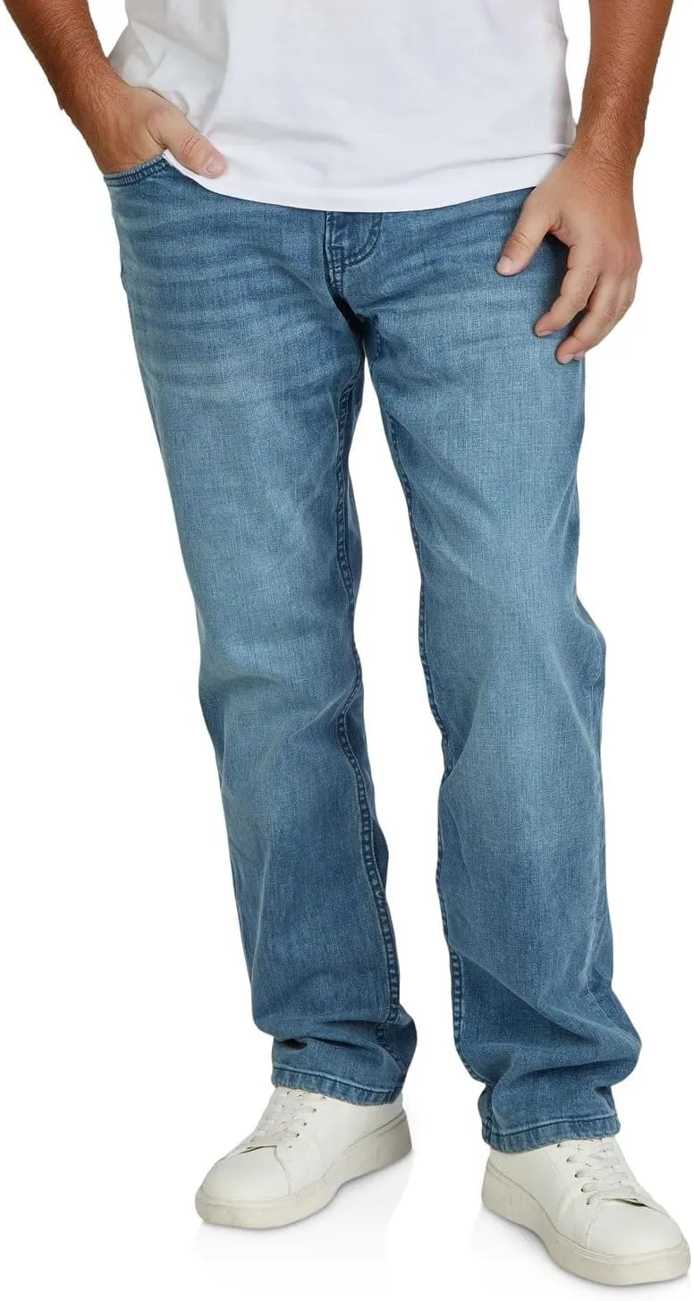 TOM TAILOR Jeans Herren Stretch Straight Fit Marvin Jeanshose Hose Denim Blau Schwarz 30 31 32 33 34 36 38 40 42