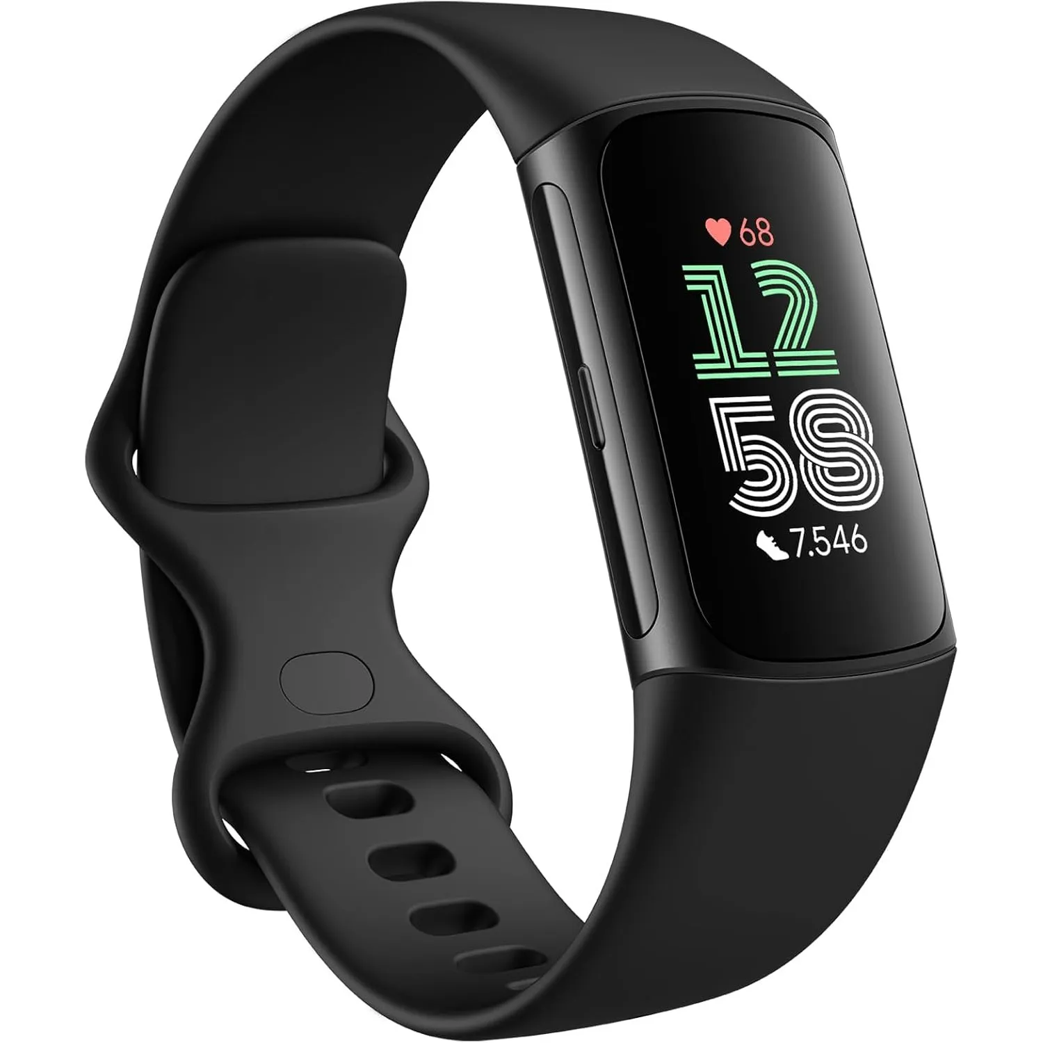Fitbit Google Charge 6 Aktivitätstracker enthält eine 3 monatige Google Health Premium Mitgliedschaft, 7 Tage Akkulaufz…